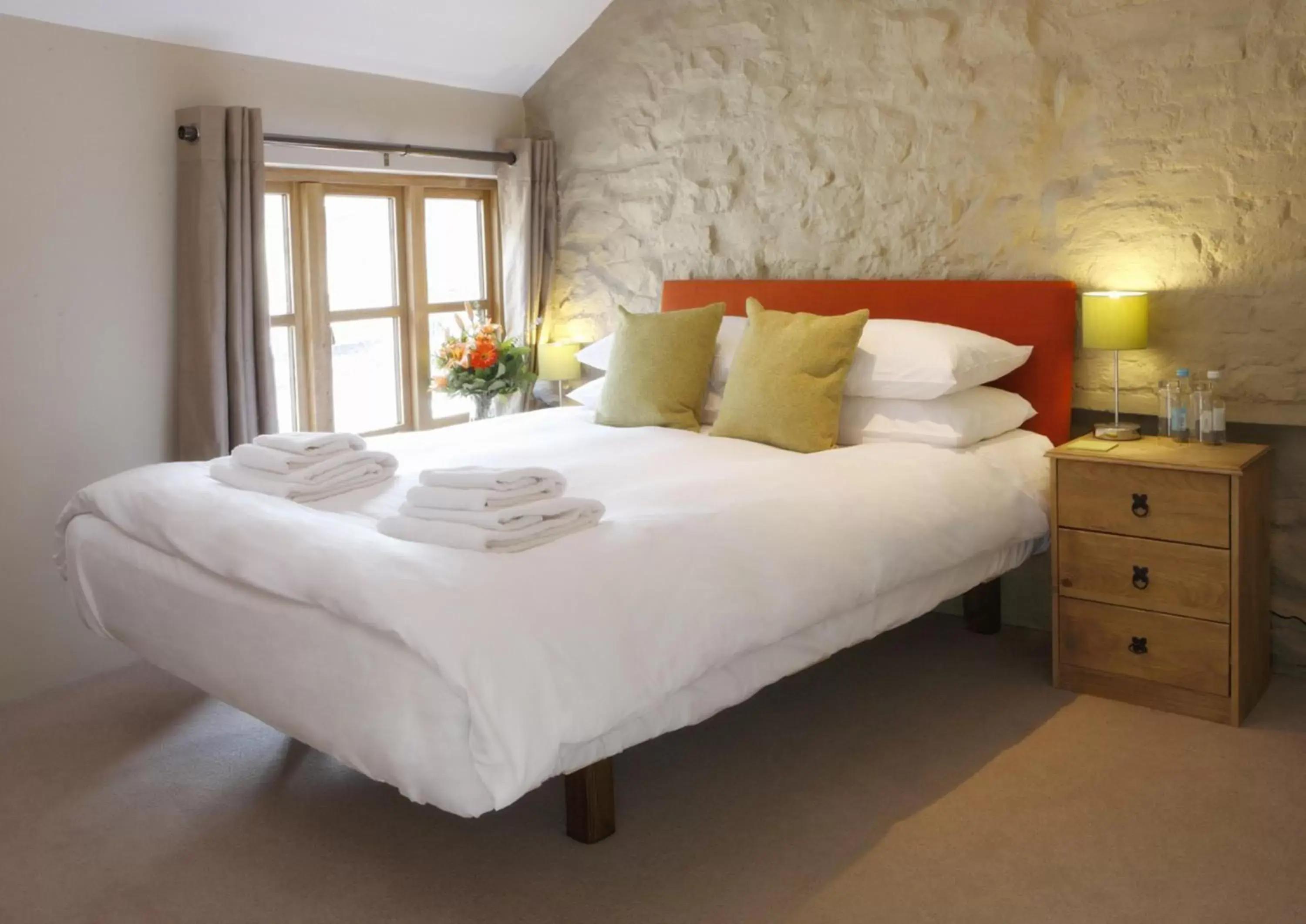 Bed in The Lamb Inn