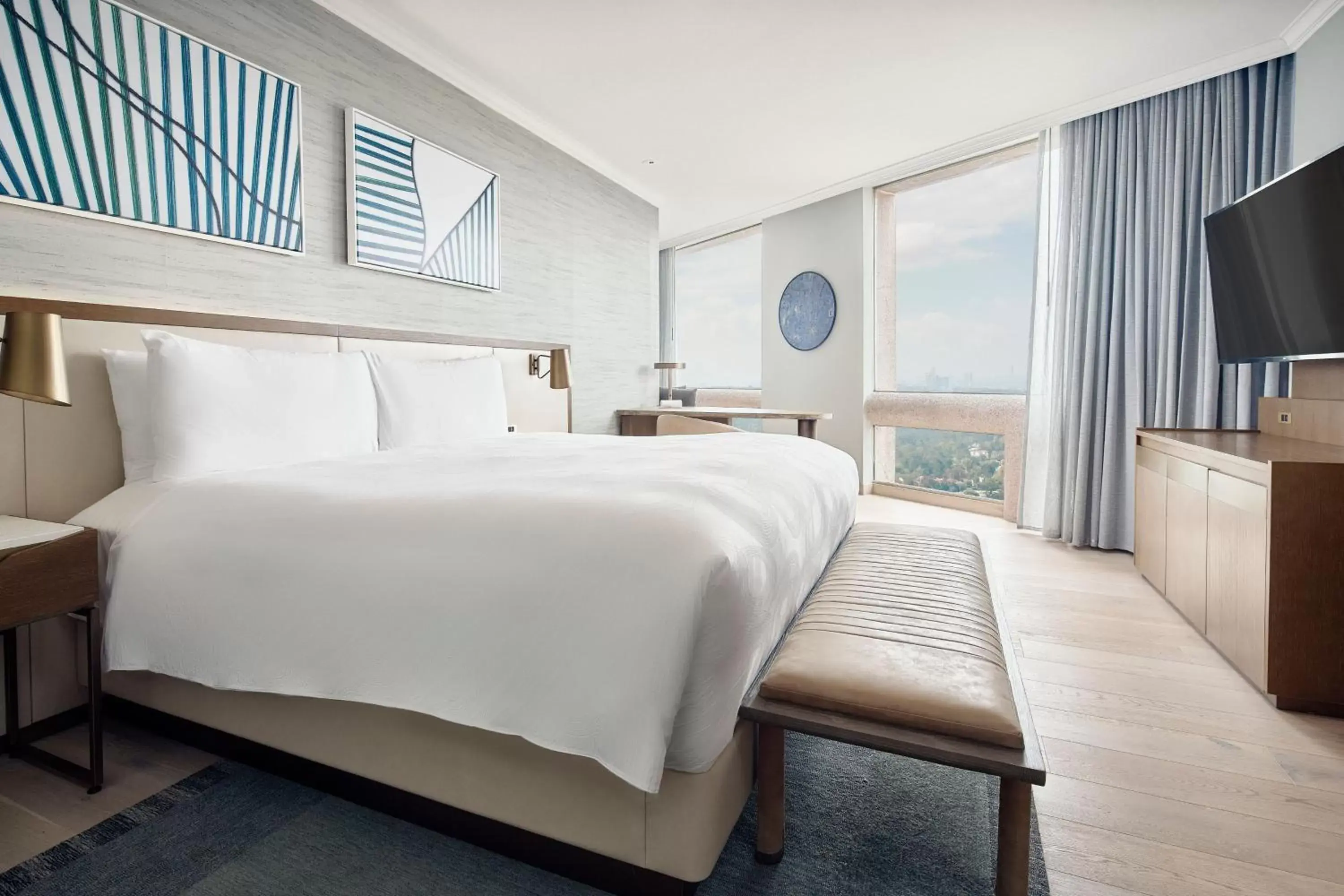 Bedroom, Bed in JW Marriott Hotel Mexico City Polanco