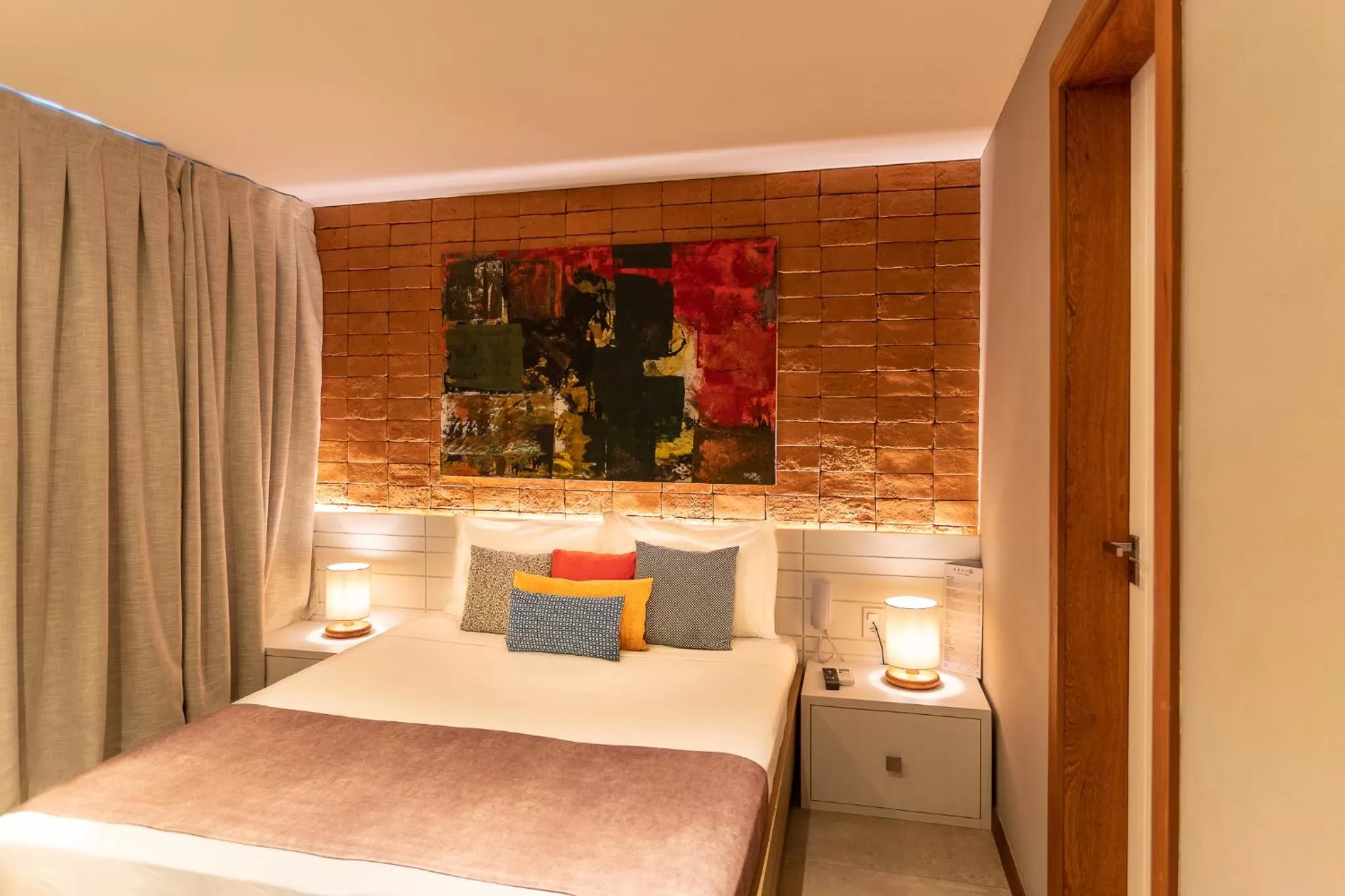 Photo of the whole room, Bed in Bravo Pousada Design