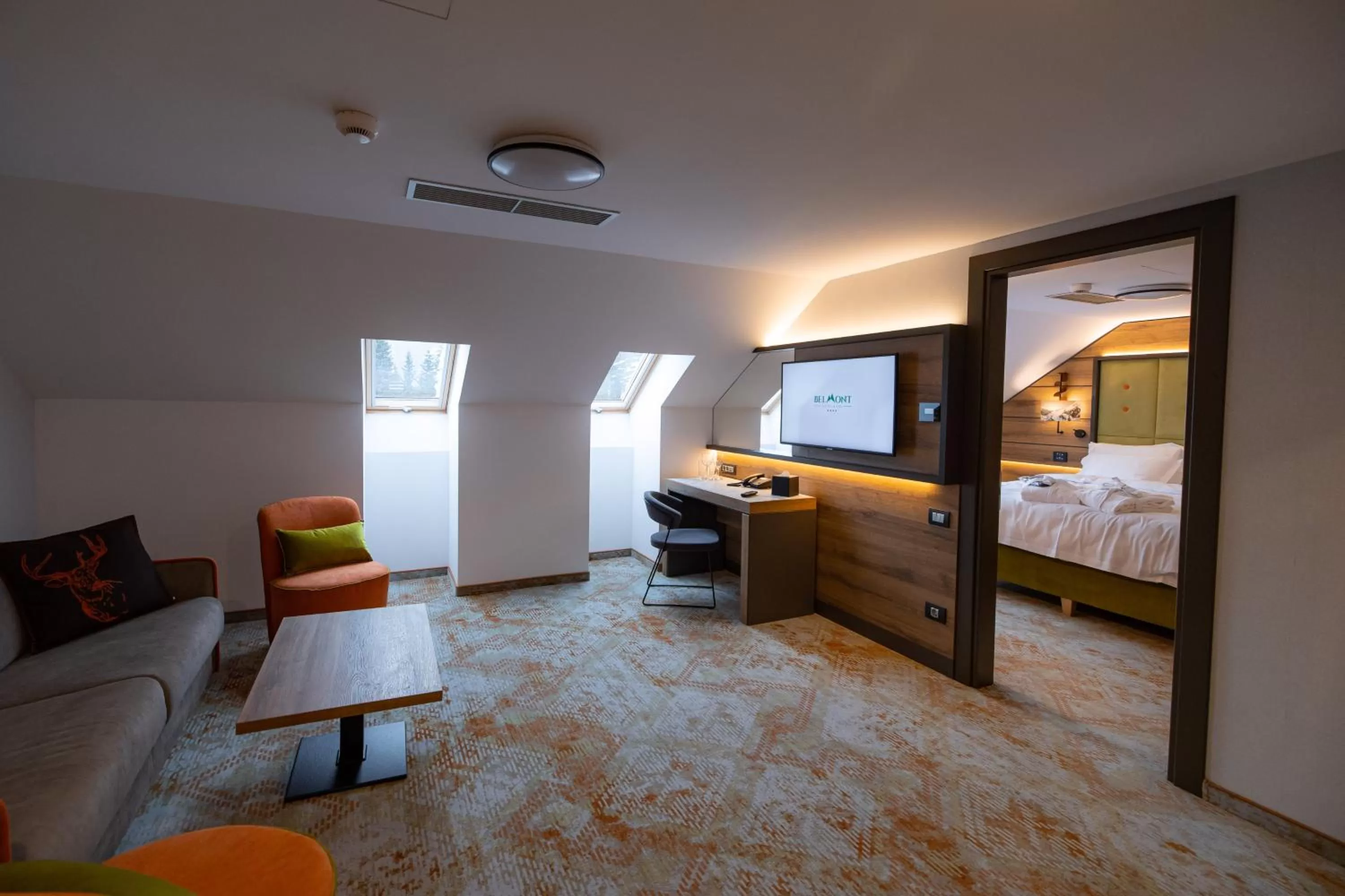 Living room, Seating Area in Hotel Belmont