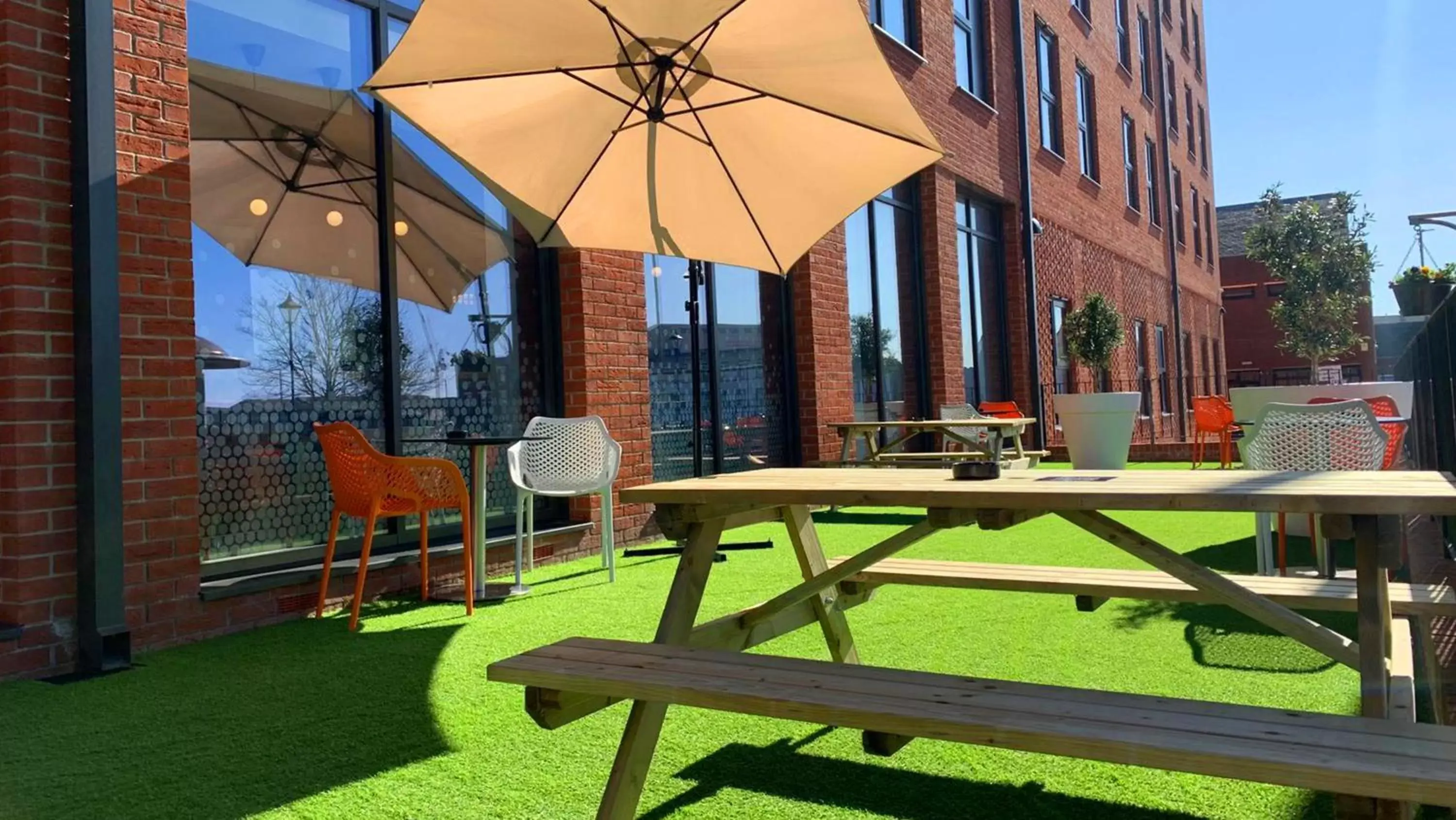 Patio in Holiday Inn Express - Barrow-in-Furness & South Lakes, an IHG Hotel