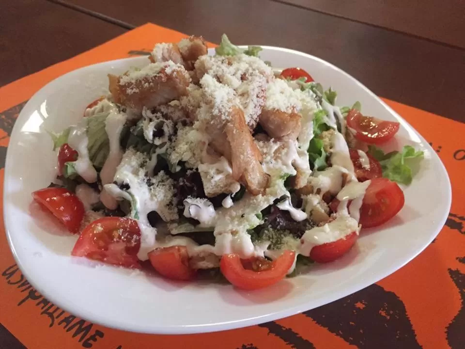 Food close-up in Hotel Villa Verde