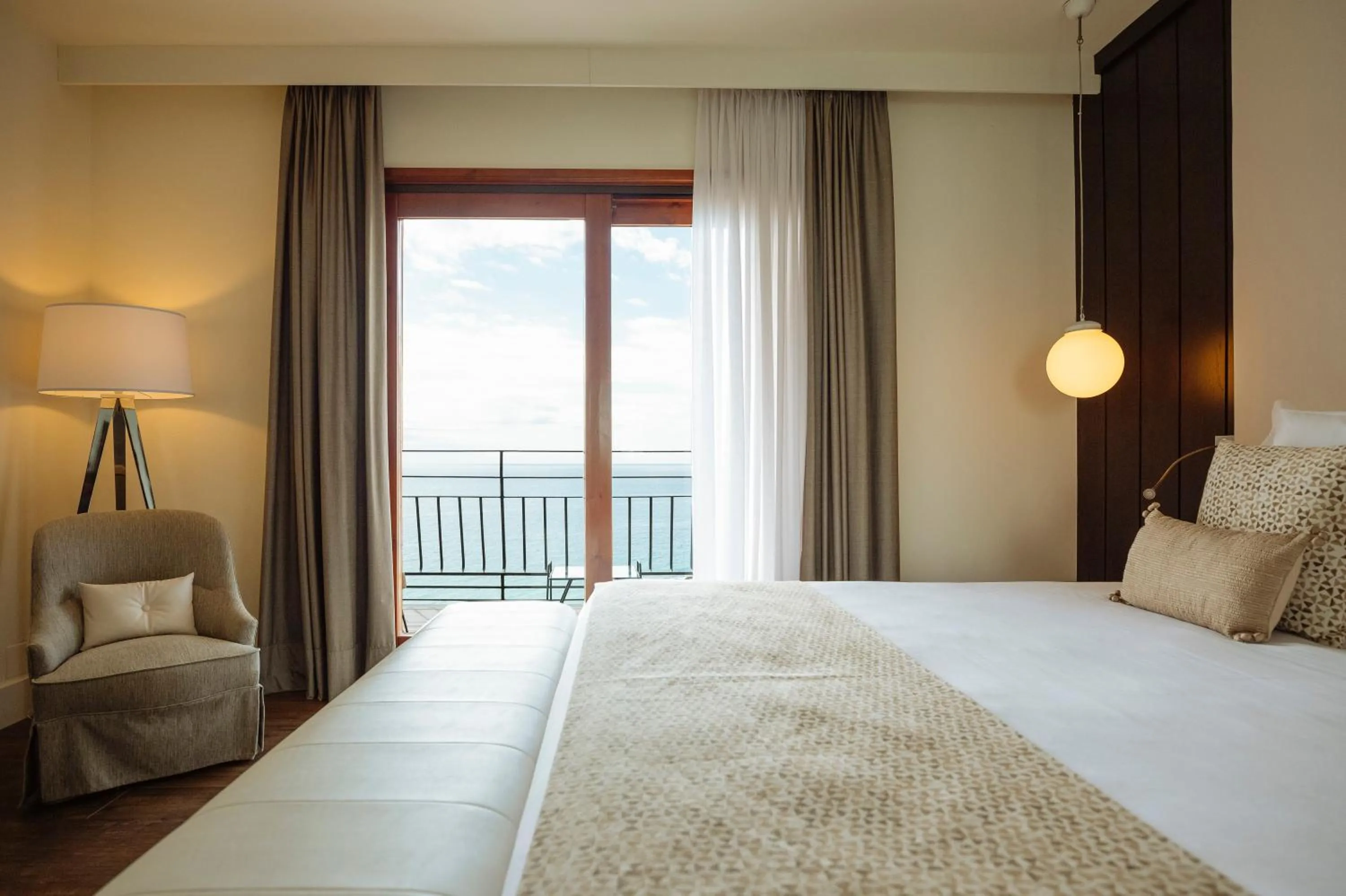 Bed in Hotel Santa Marta