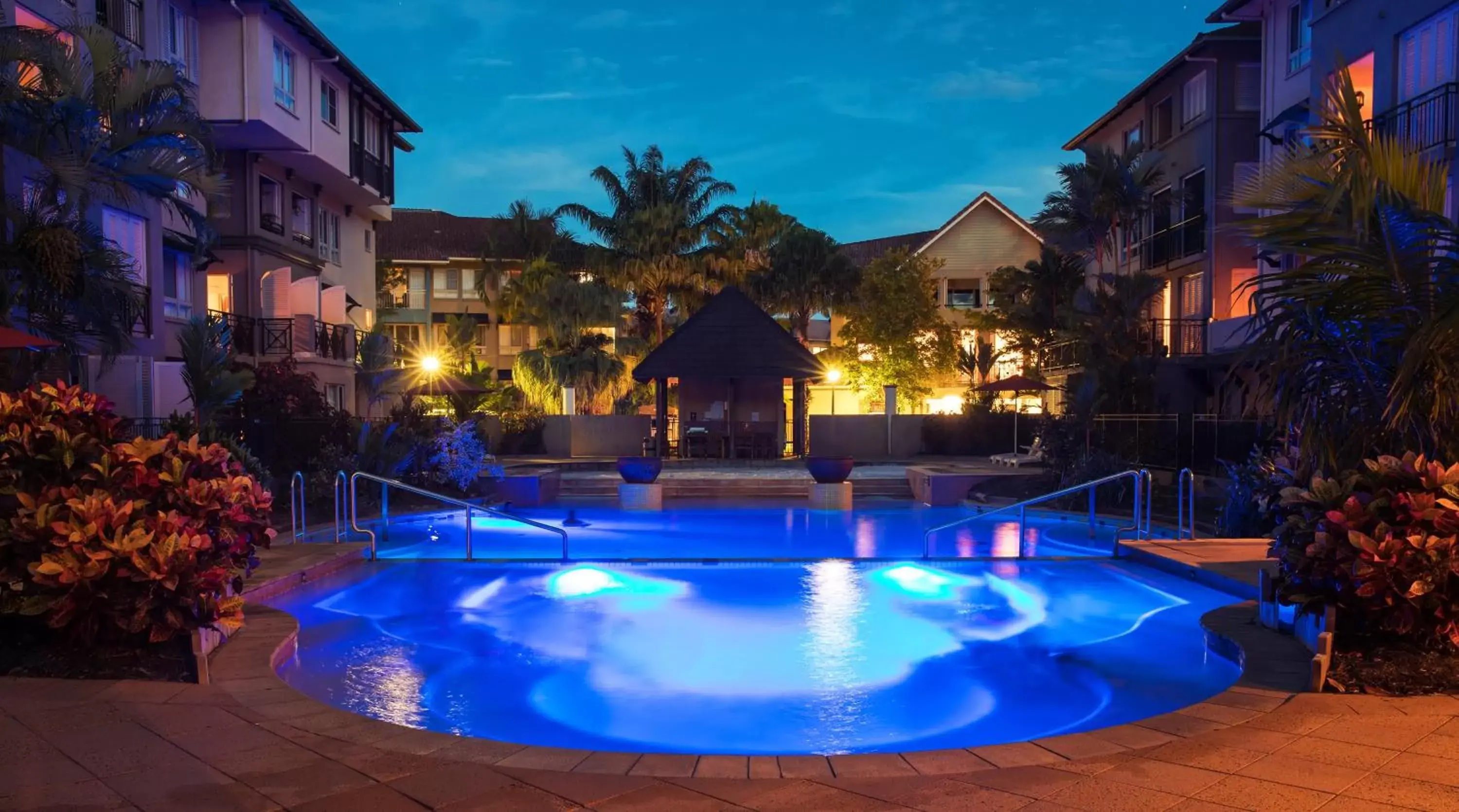 Night, Swimming Pool in The Lakes Resort Cairns