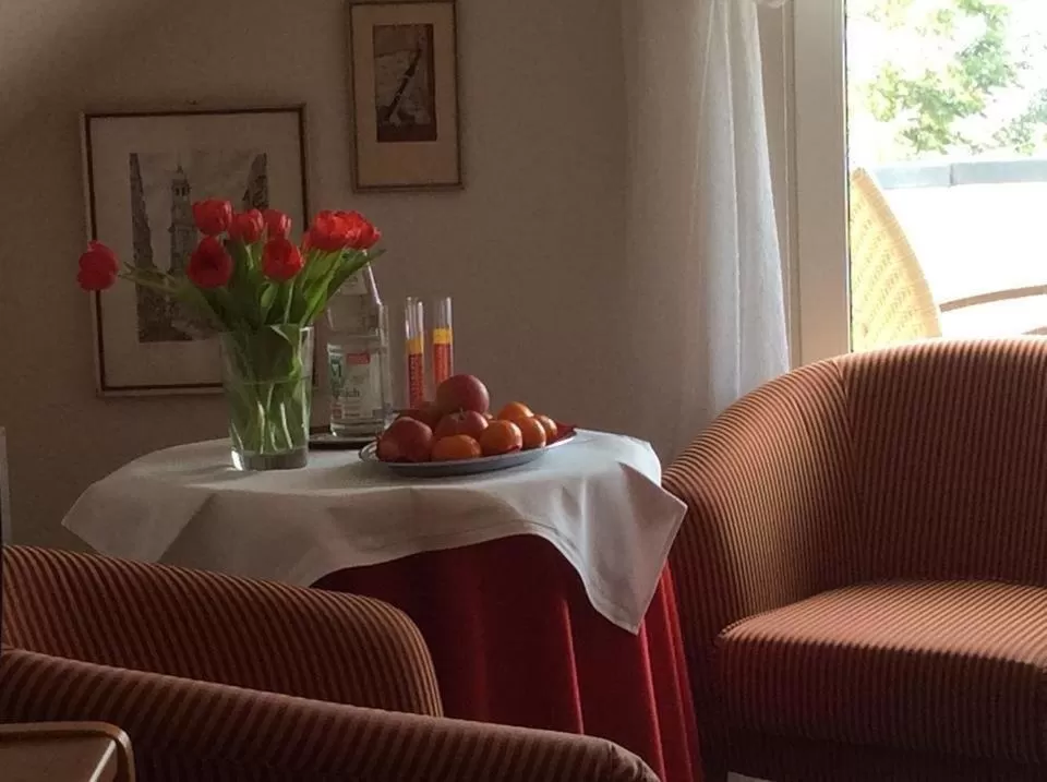 Seating area in Berghof Hotel