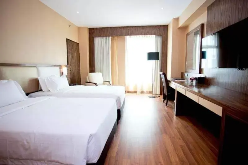 Bed in Vouk Hotel Suites, Penang Bed in Vouk Hotel Suites, Penang