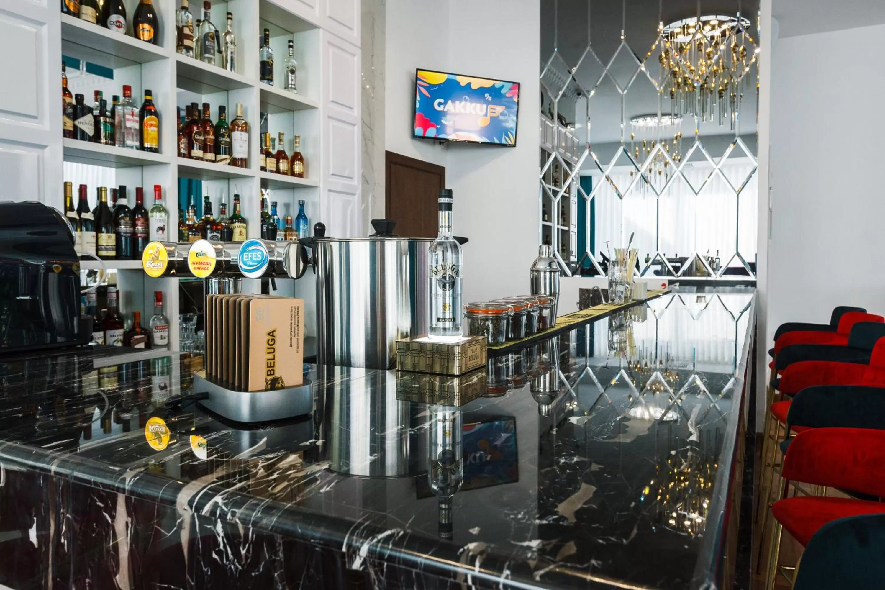Lounge or bar in Beluga Hotel