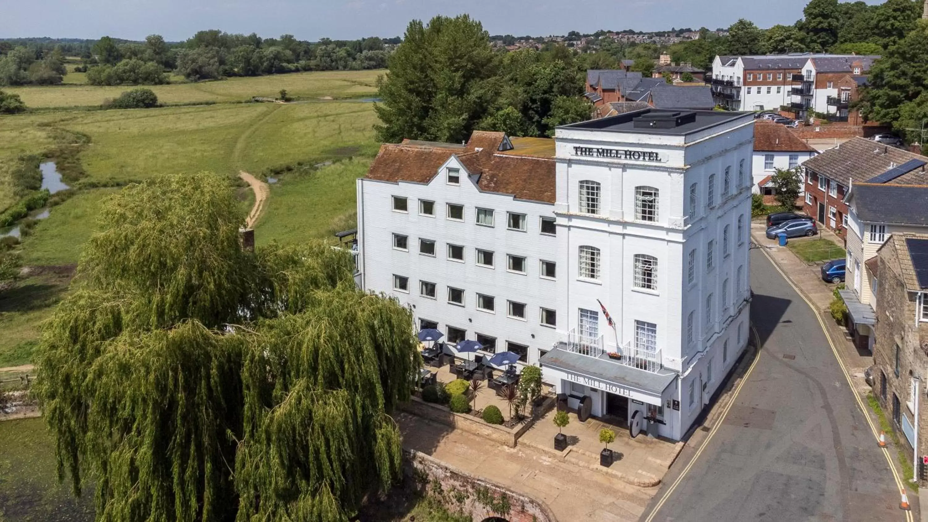 Property building, Bird's-eye View in The Mill Hotel