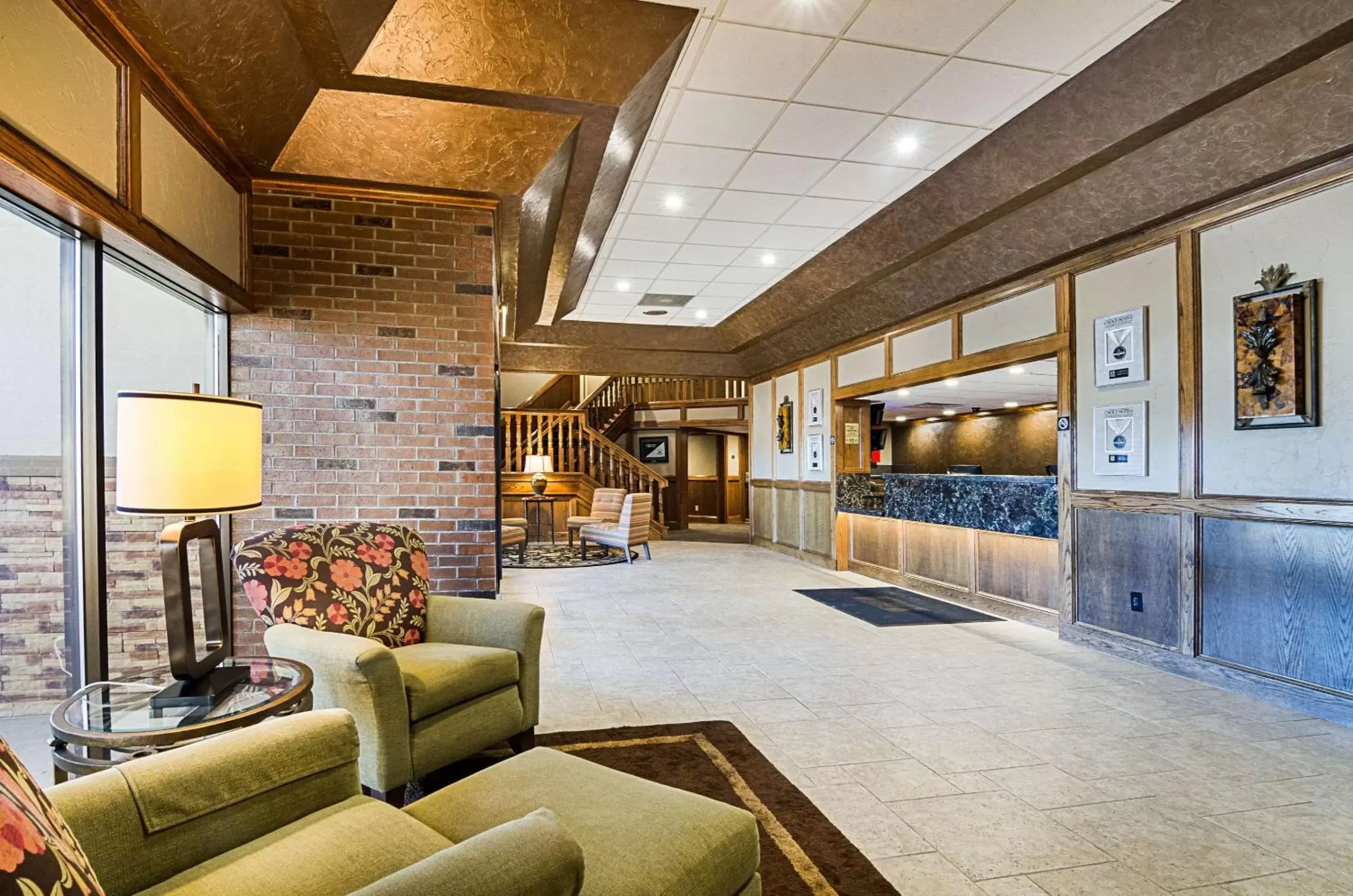 Lobby or reception, Lobby/Reception in Clarion Inn Garden City