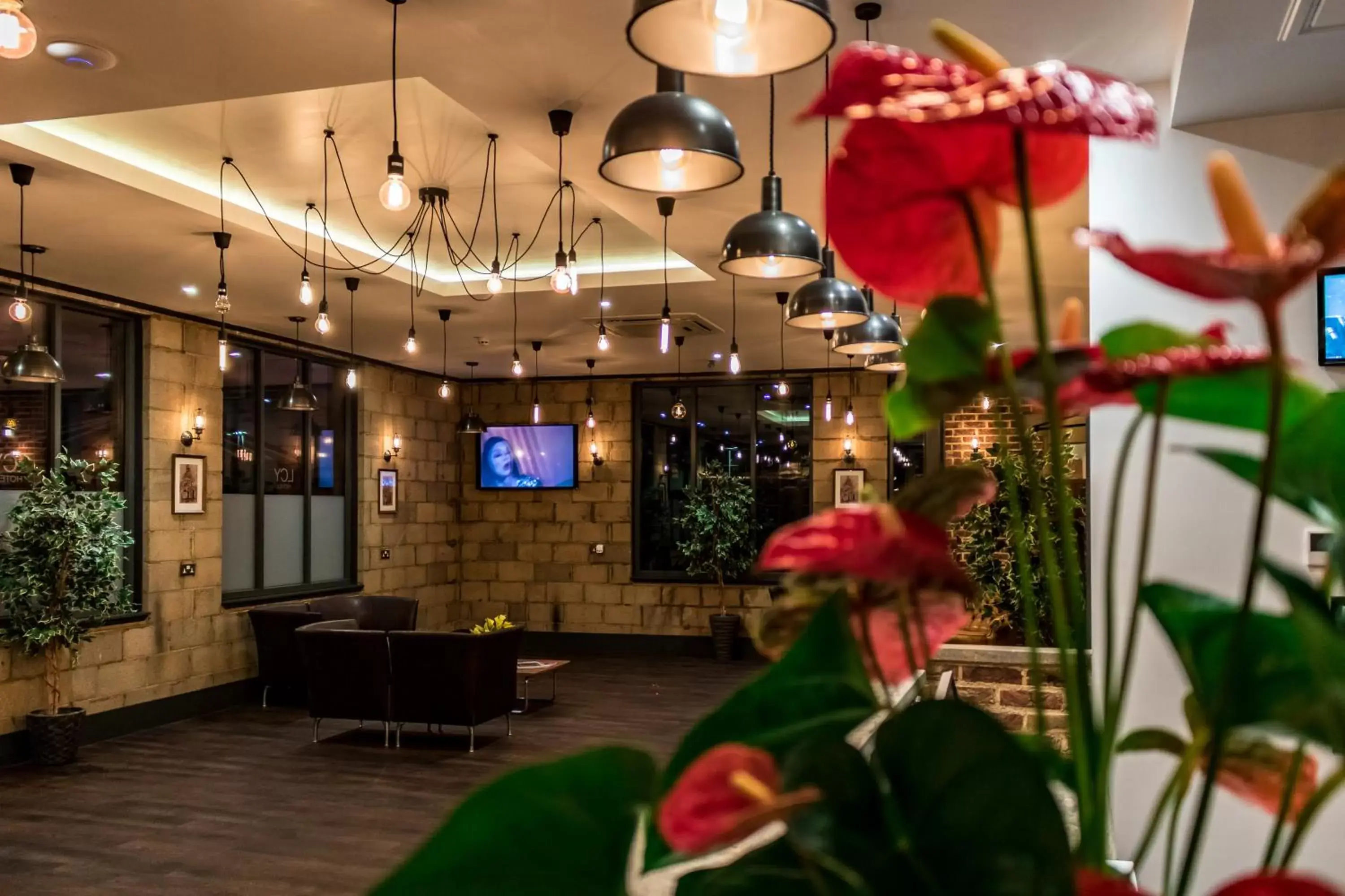 Lobby or reception in London City Airport Hotel