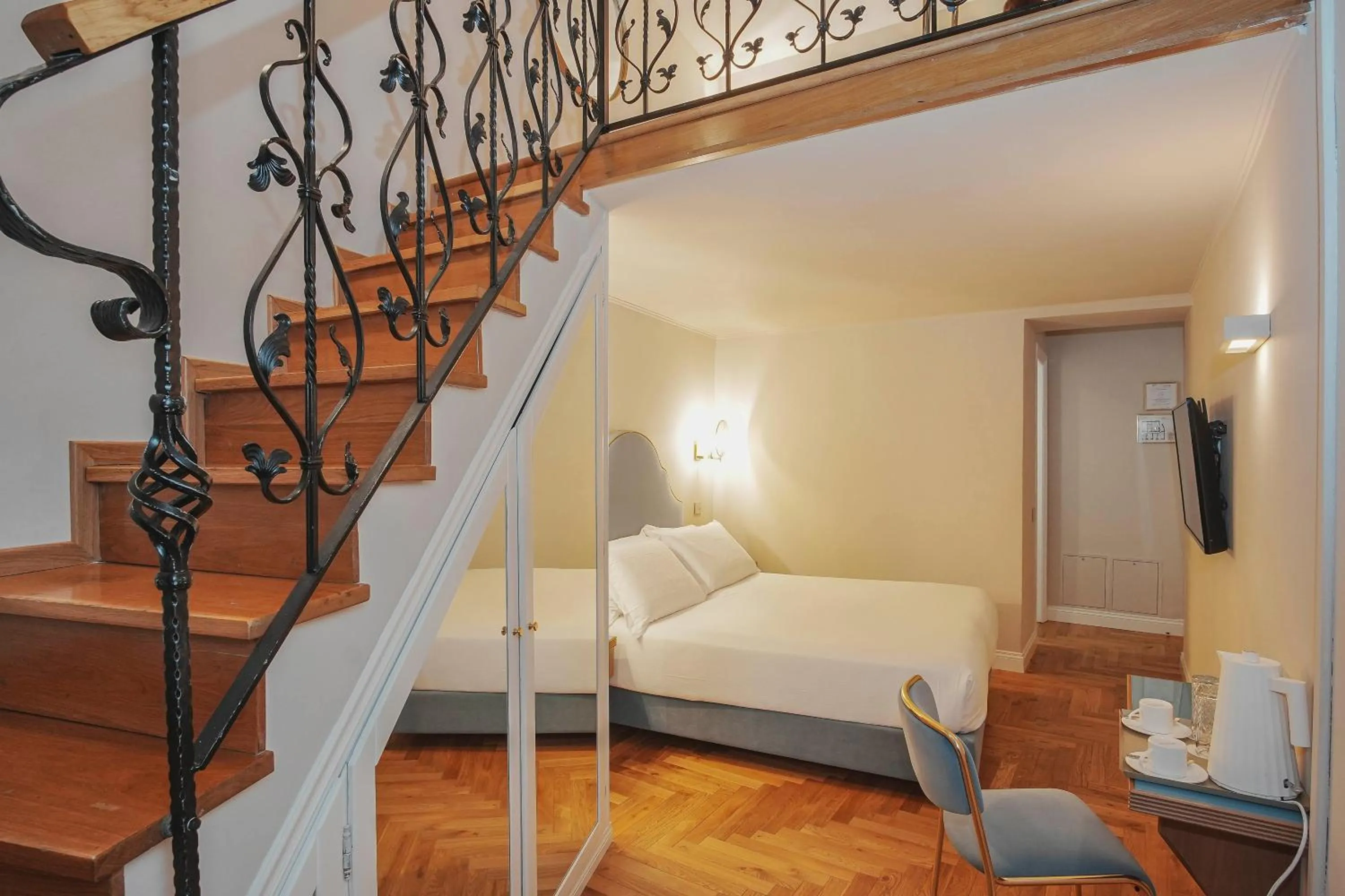 Bed in Hotel City Palazzo Dei Cardinali