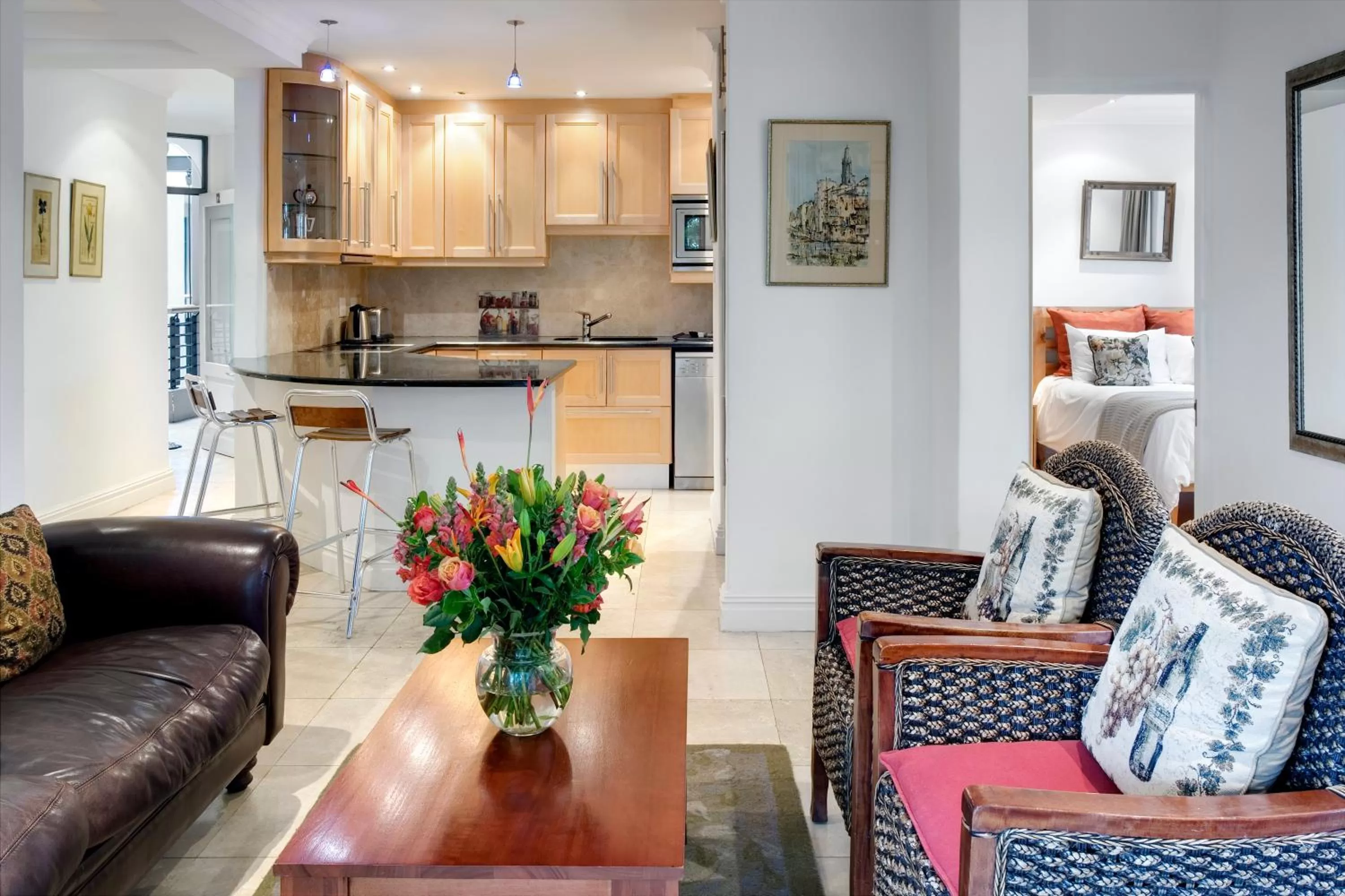 Kitchen or kitchenette in The Stellenbosch Hotel