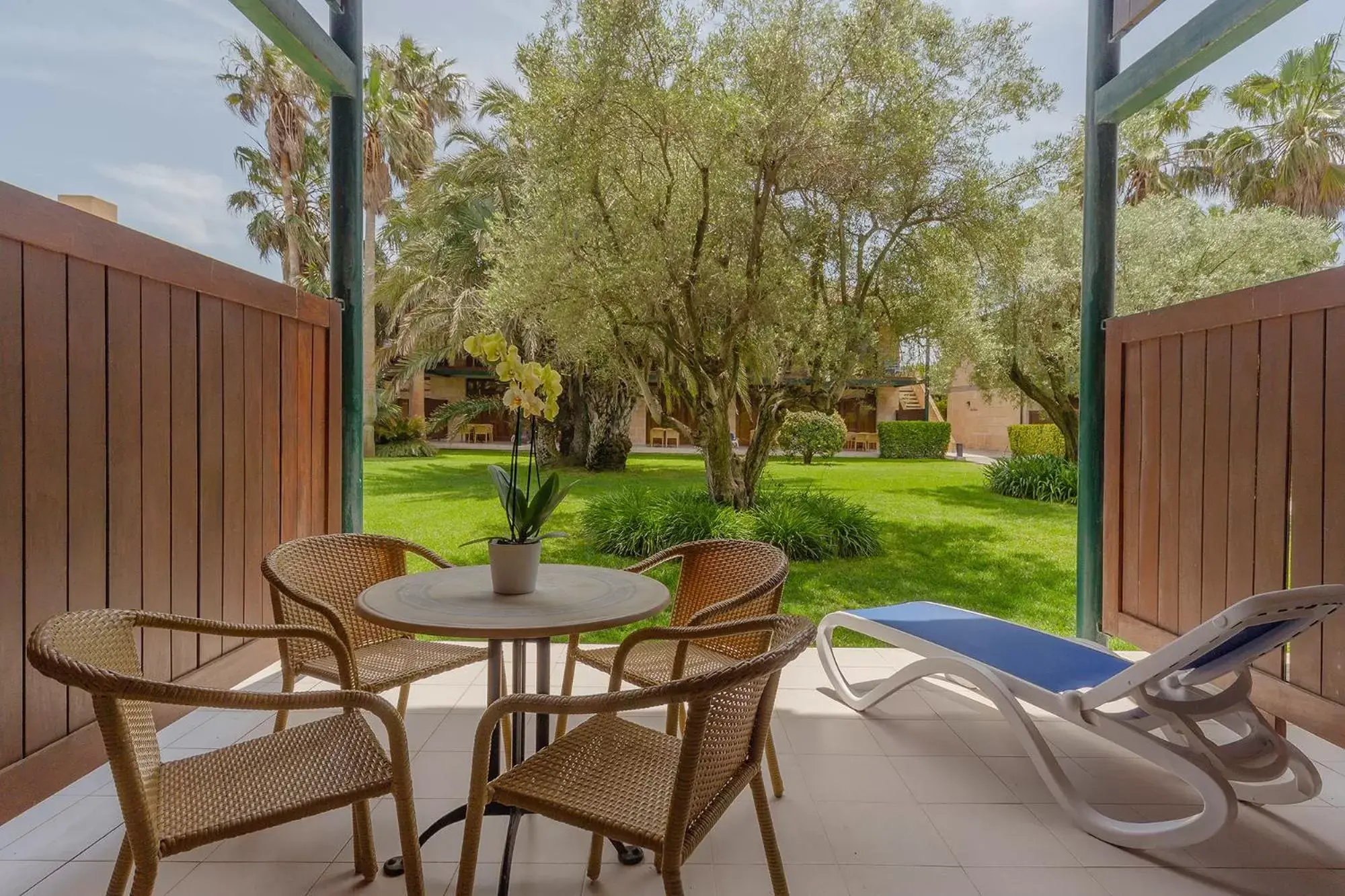 Balcony/Terrace in PortBlue Club Pollentia Resort & Spa