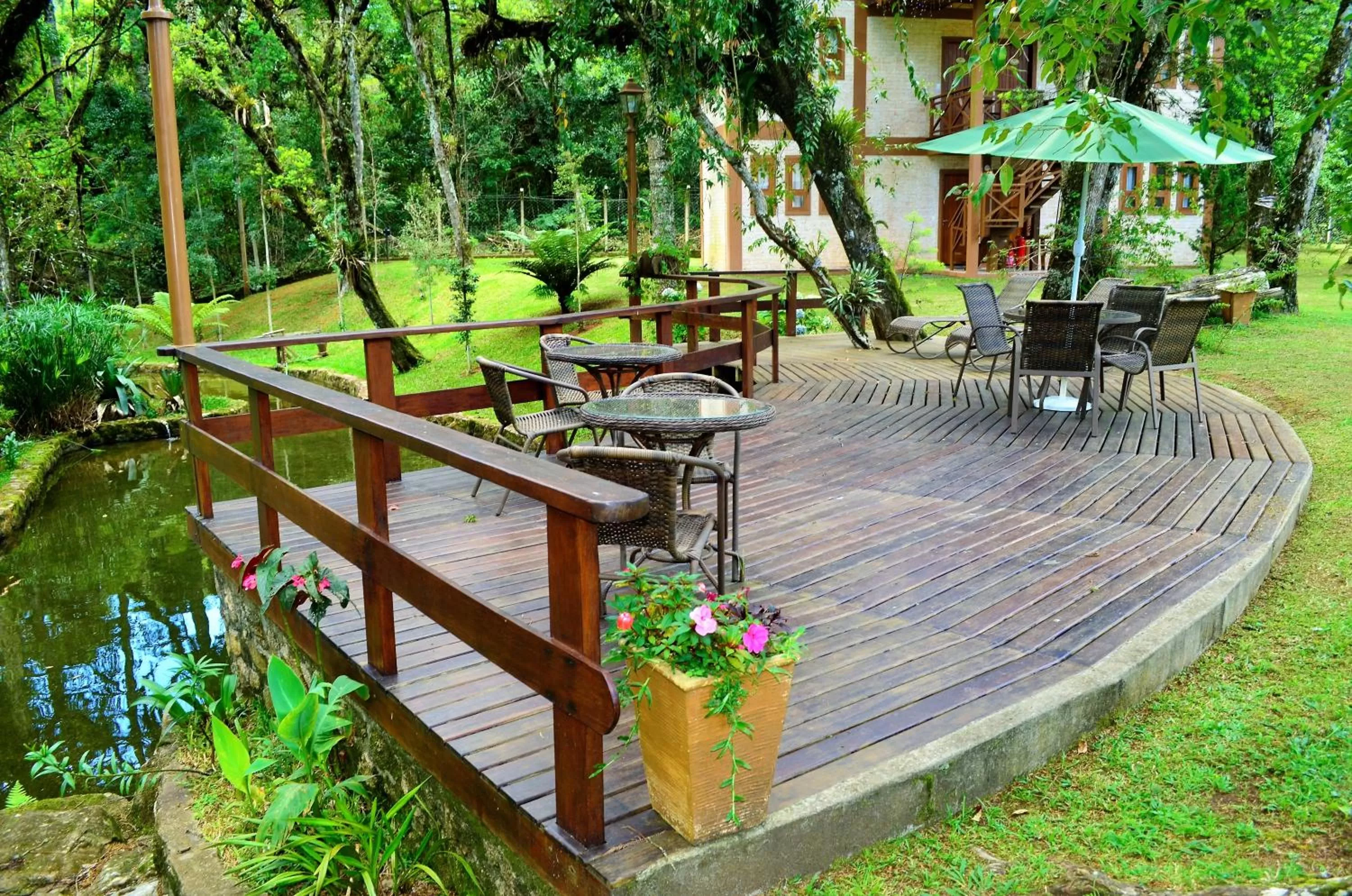 Garden in Pousada Toca Da Coruja