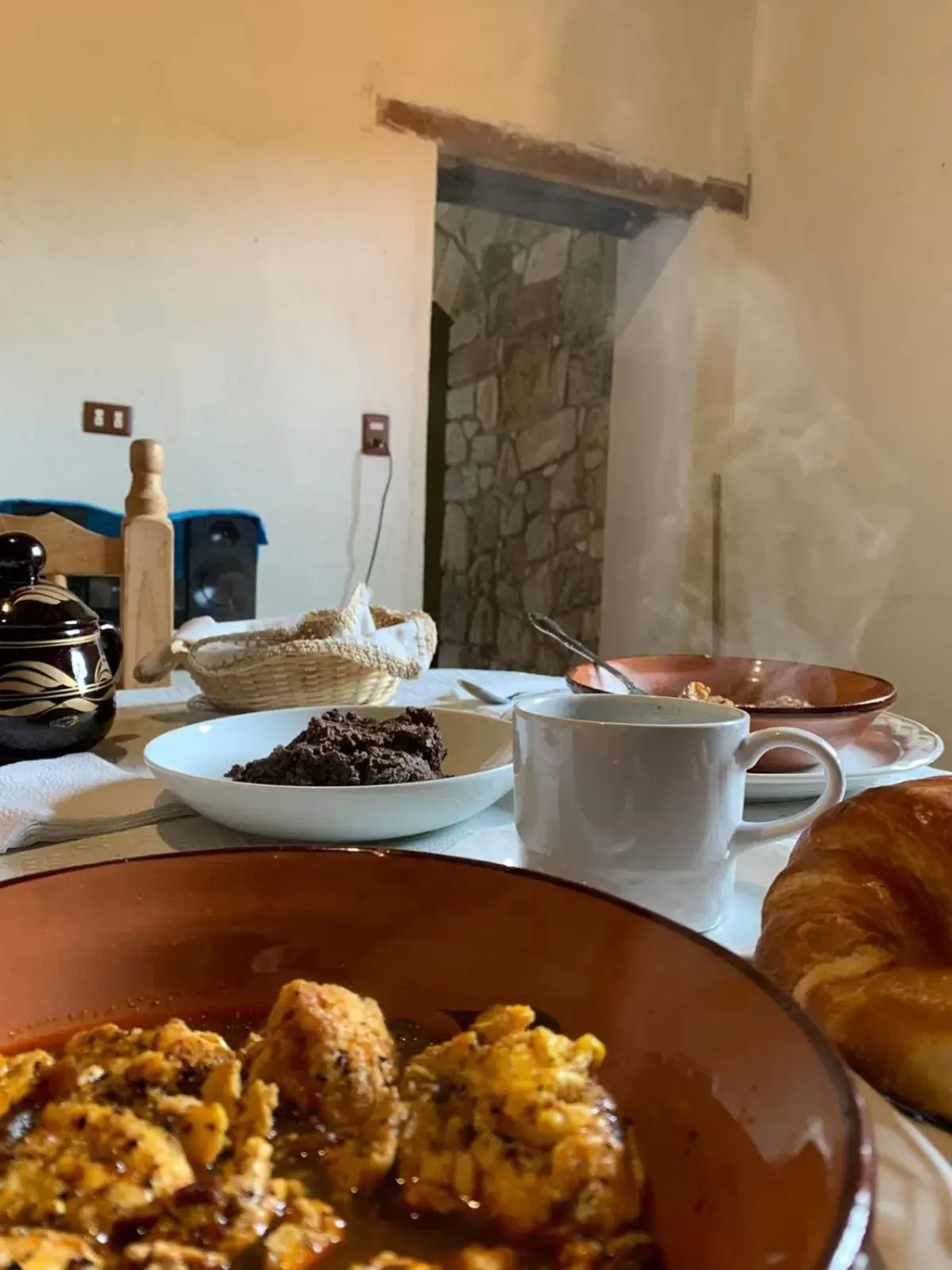 Breakfast in Antigua Hacienda Metepec