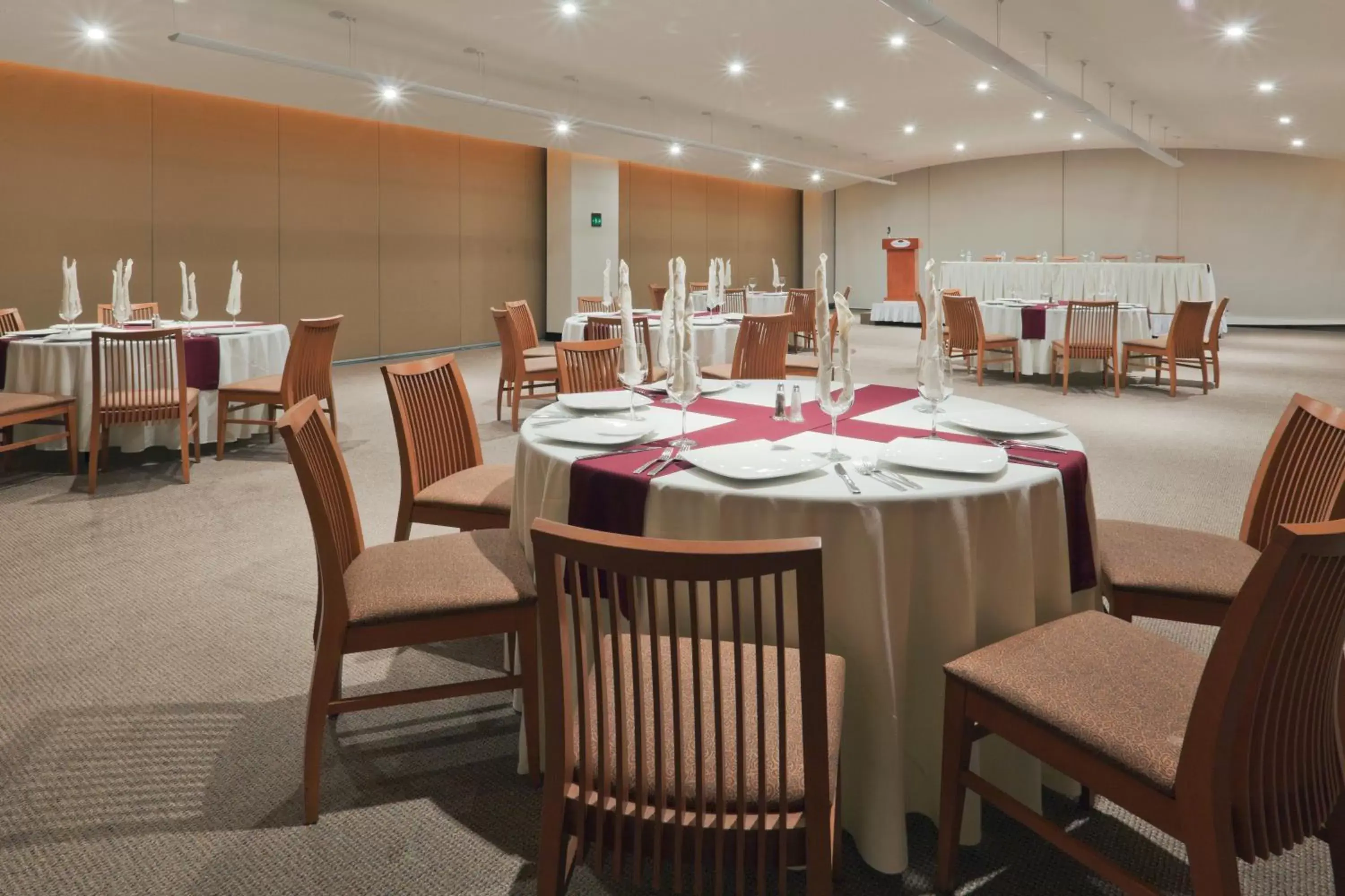 Meeting/conference room, Restaurant/Places to Eat in Crowne Plaza Leon, an IHG Hotel