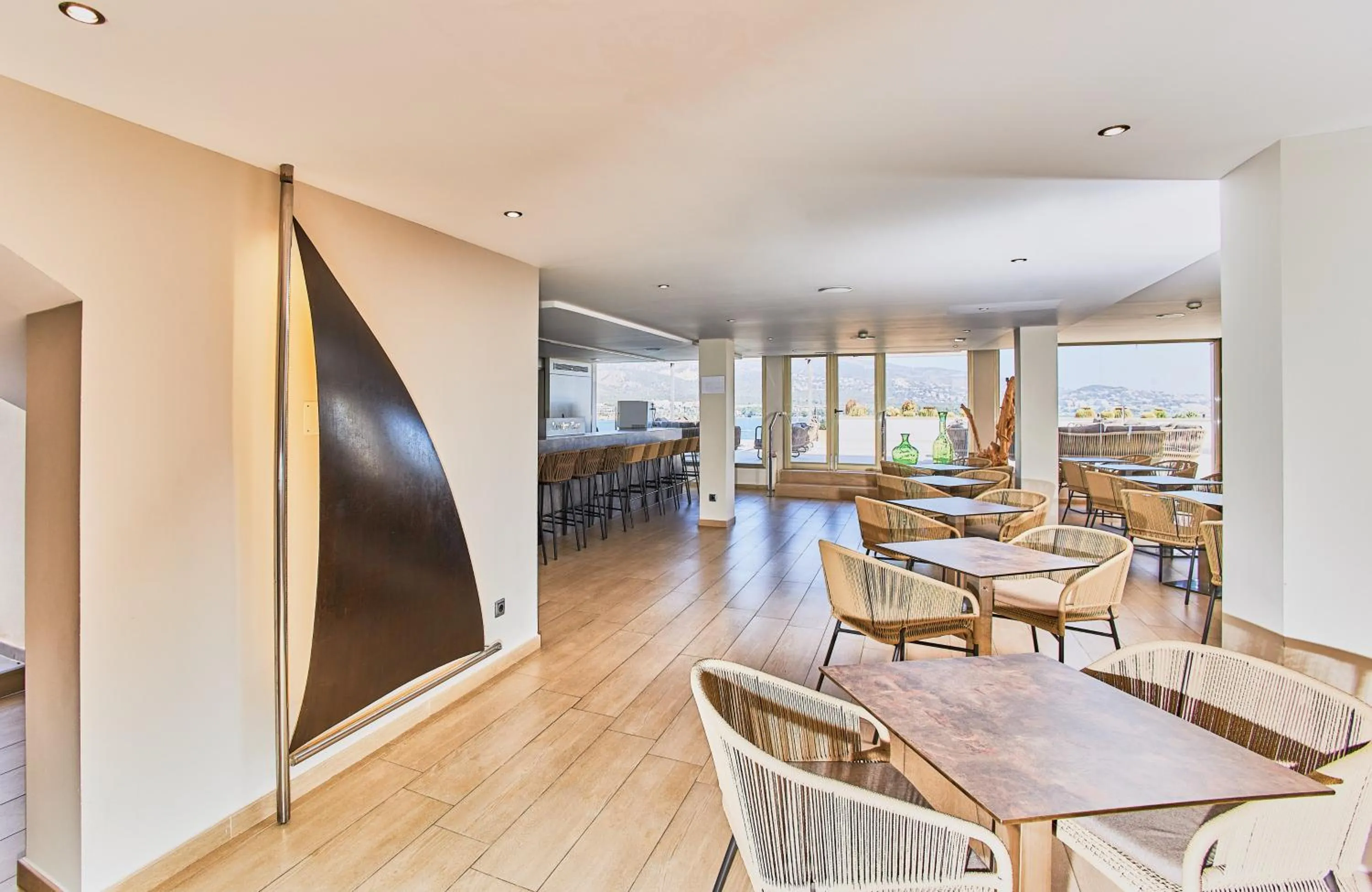 Seating area in Alua Palmanova Bay