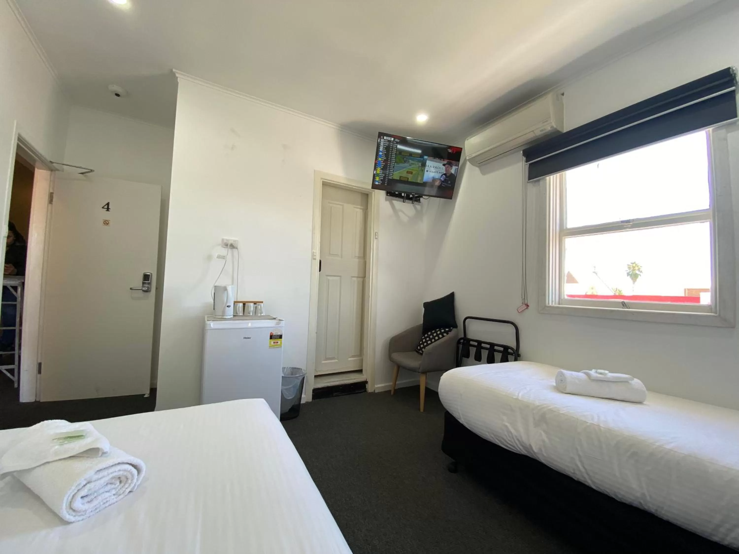 Bed in Central Motel Mudgee