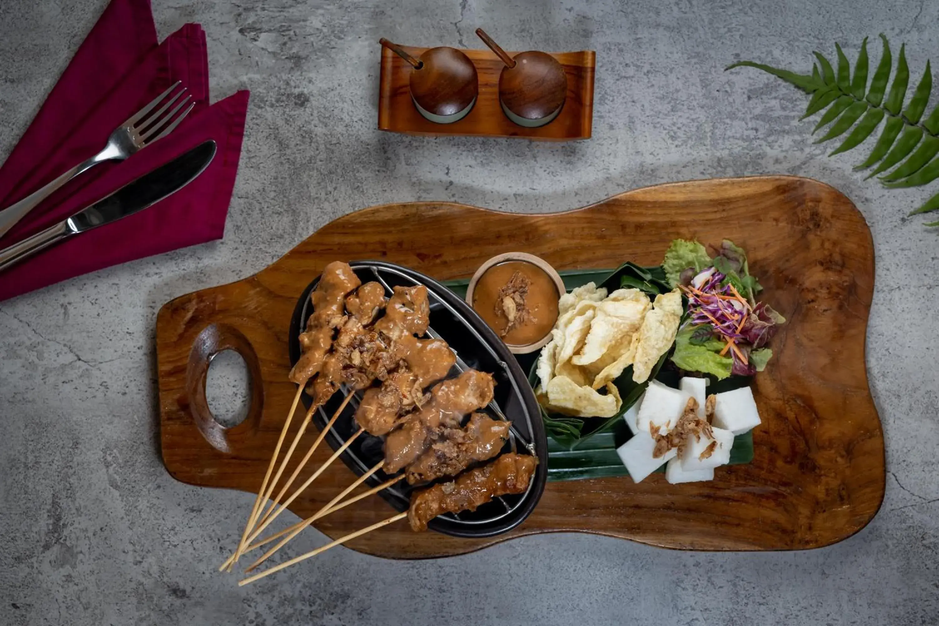 Food close-up in Arya Villas Ubud Food close-up in Arya Villas Ubud