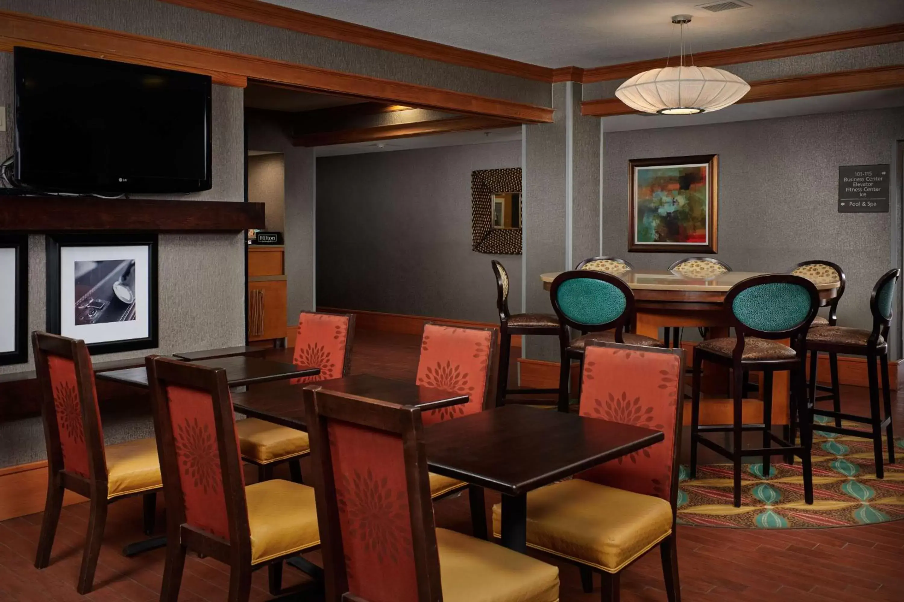 Lobby or reception, Lounge/Bar in Hampton Inn Alamogordo