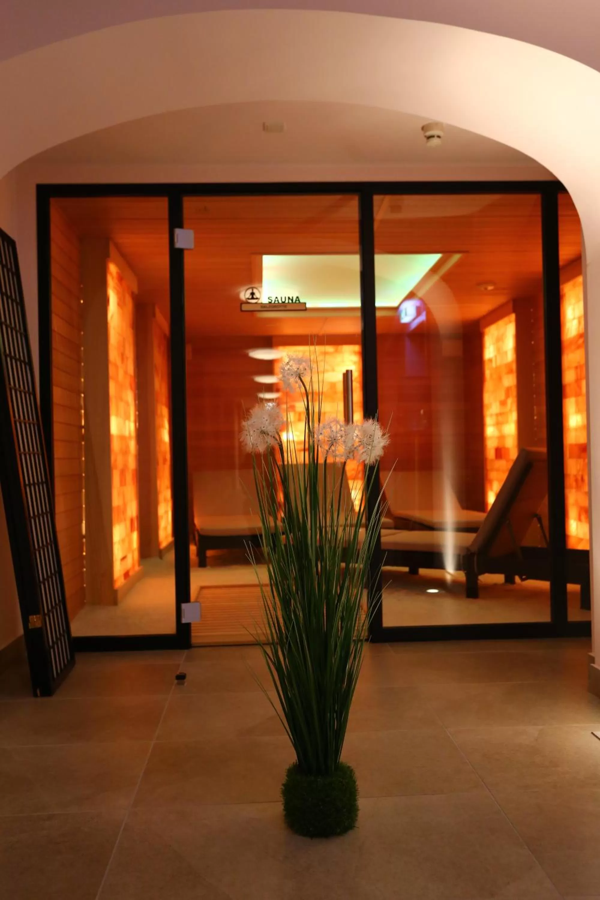 Sauna in Parkhotel Forsthaus