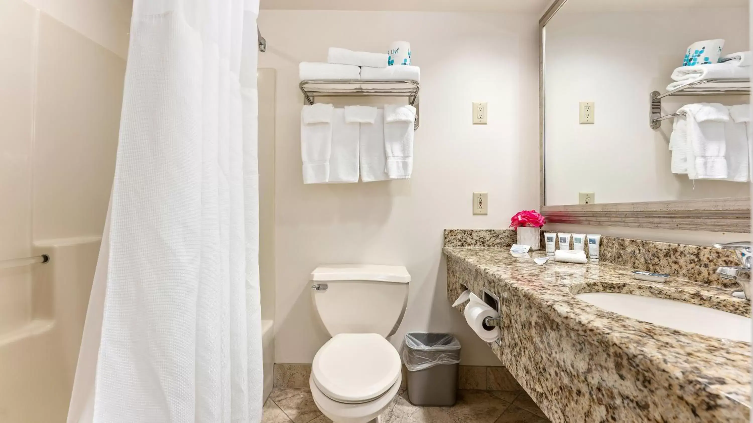 Bathroom in La Mer Beachfront Resort