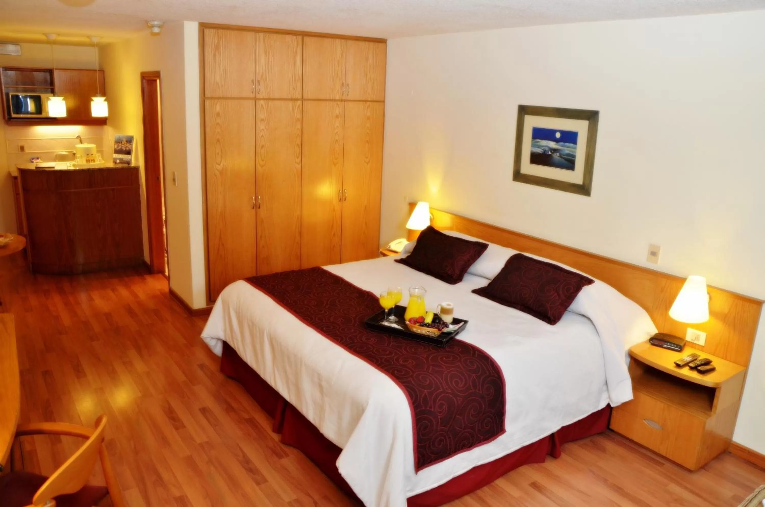 Photo of the whole room, Bed in Armon Suites Hotel