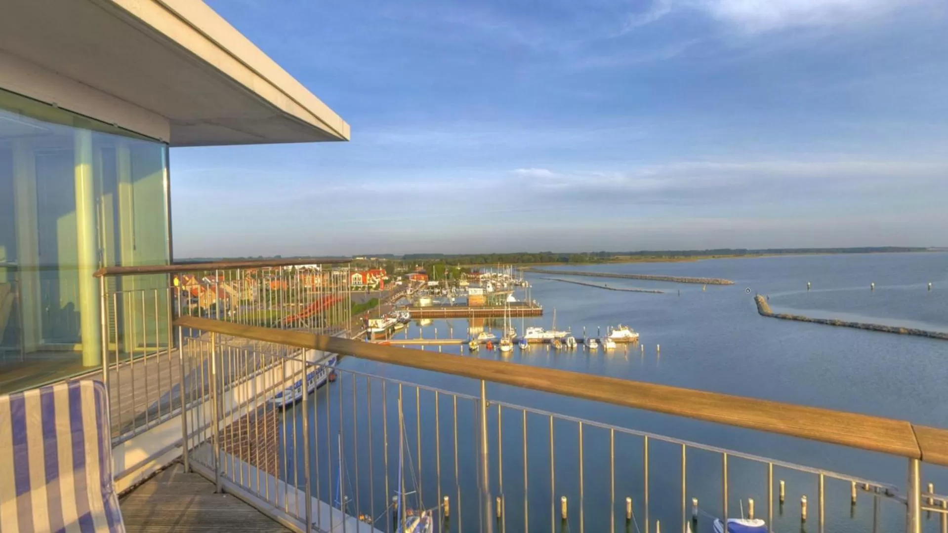 Balcony/Terrace in Speicher Barth - Superior-Hotel