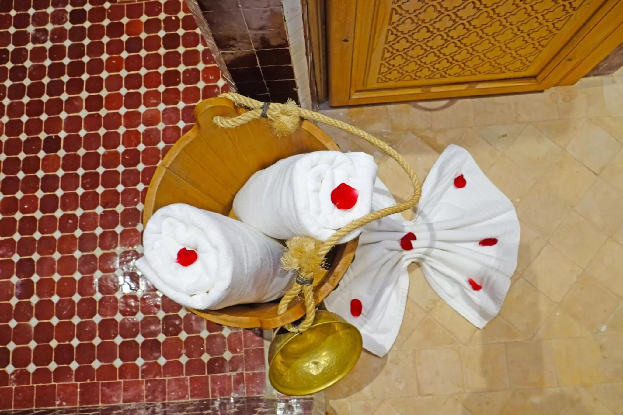 Bathroom in Riad ZANOUBA