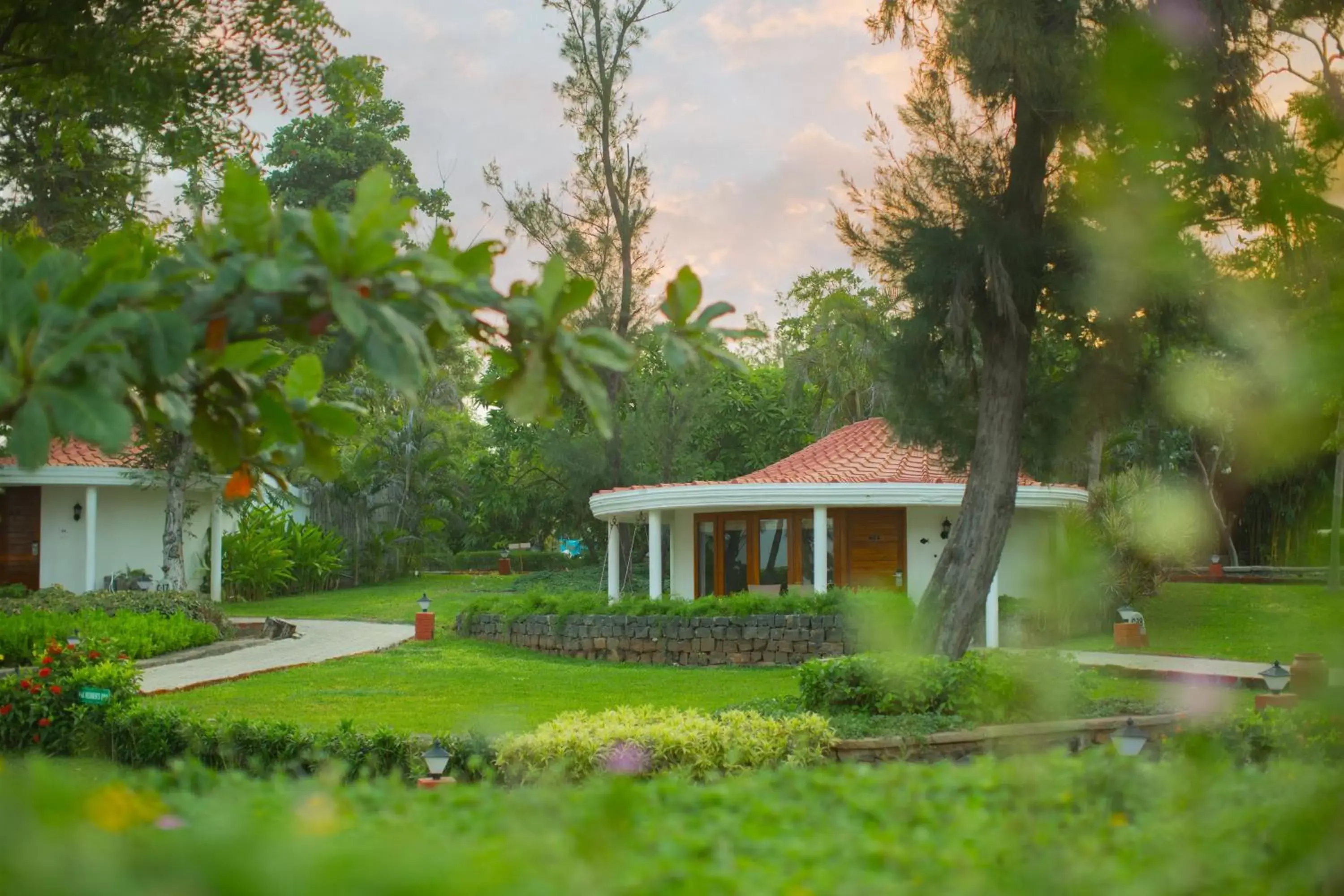 Garden in Taj Fisherman’s Cove Resort & Spa, Chennai