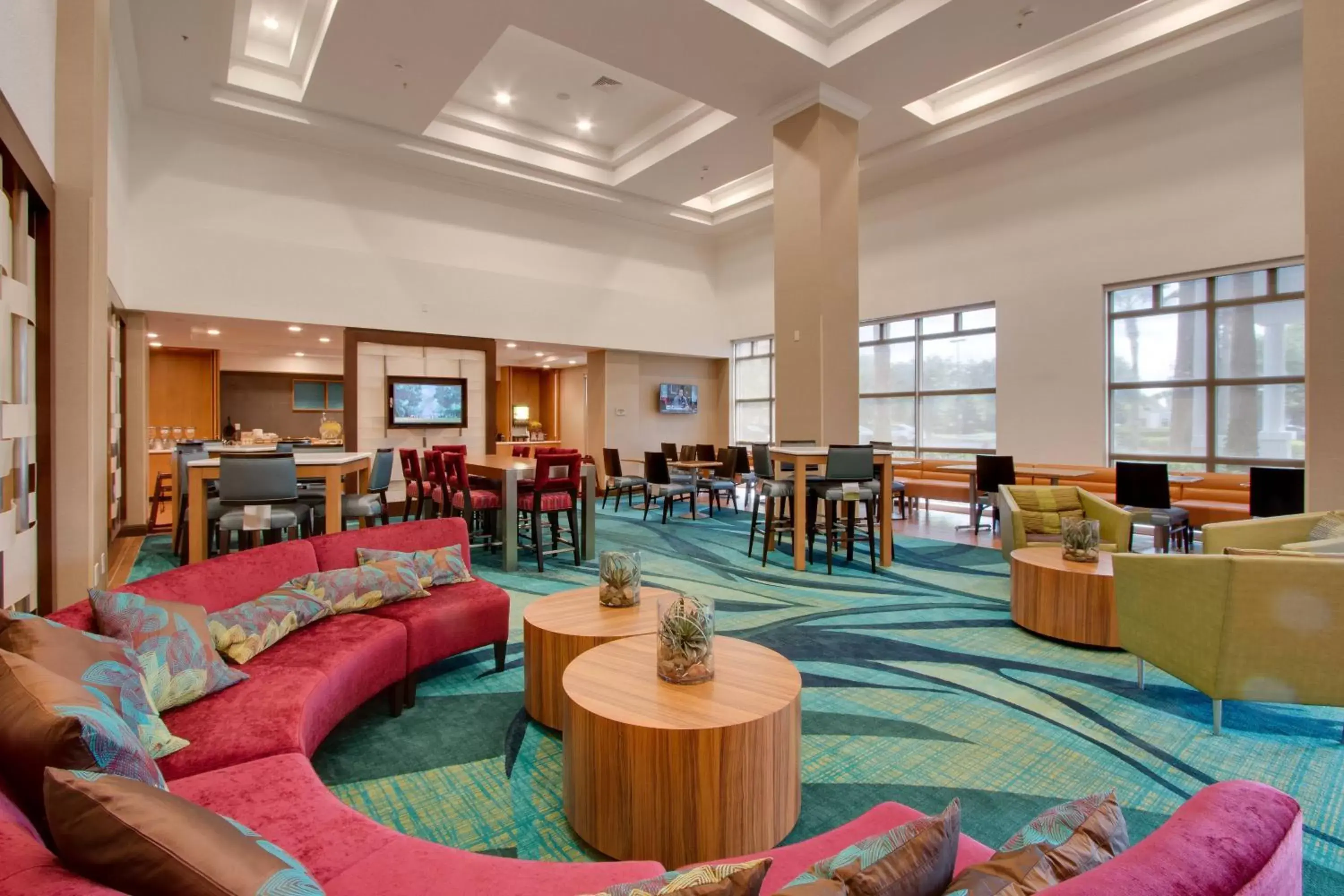 Lobby or reception in SpringHill Suites by Marriott Orlando Lake Buena Vista South