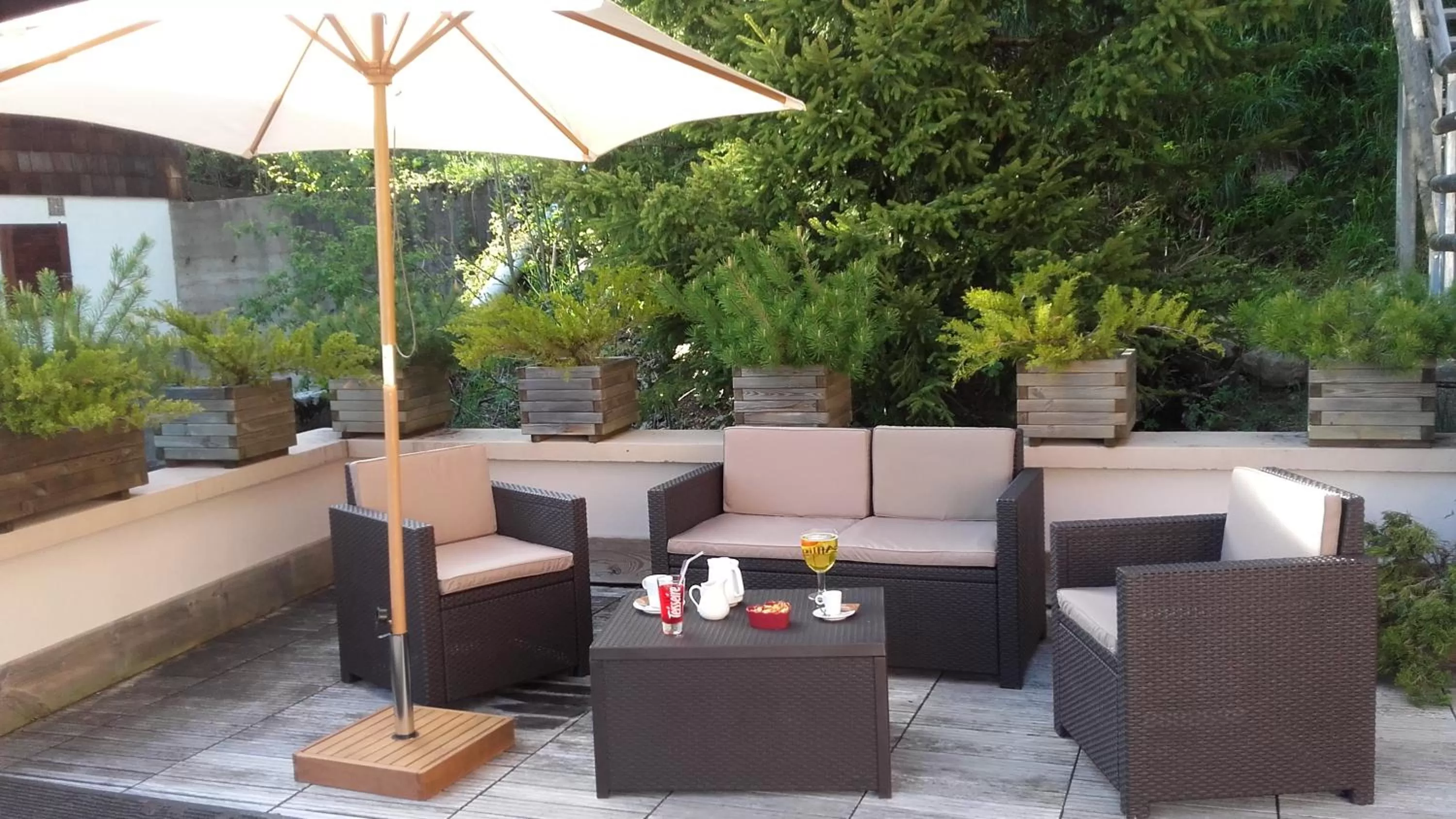 Patio, Seating Area in L'Alpage