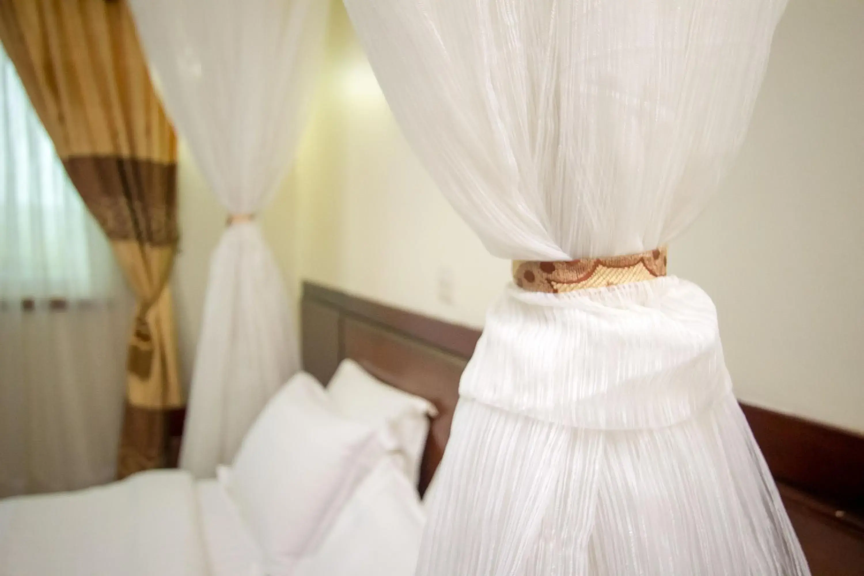 Decorative detail, Bed in Casa Miltu Hotel