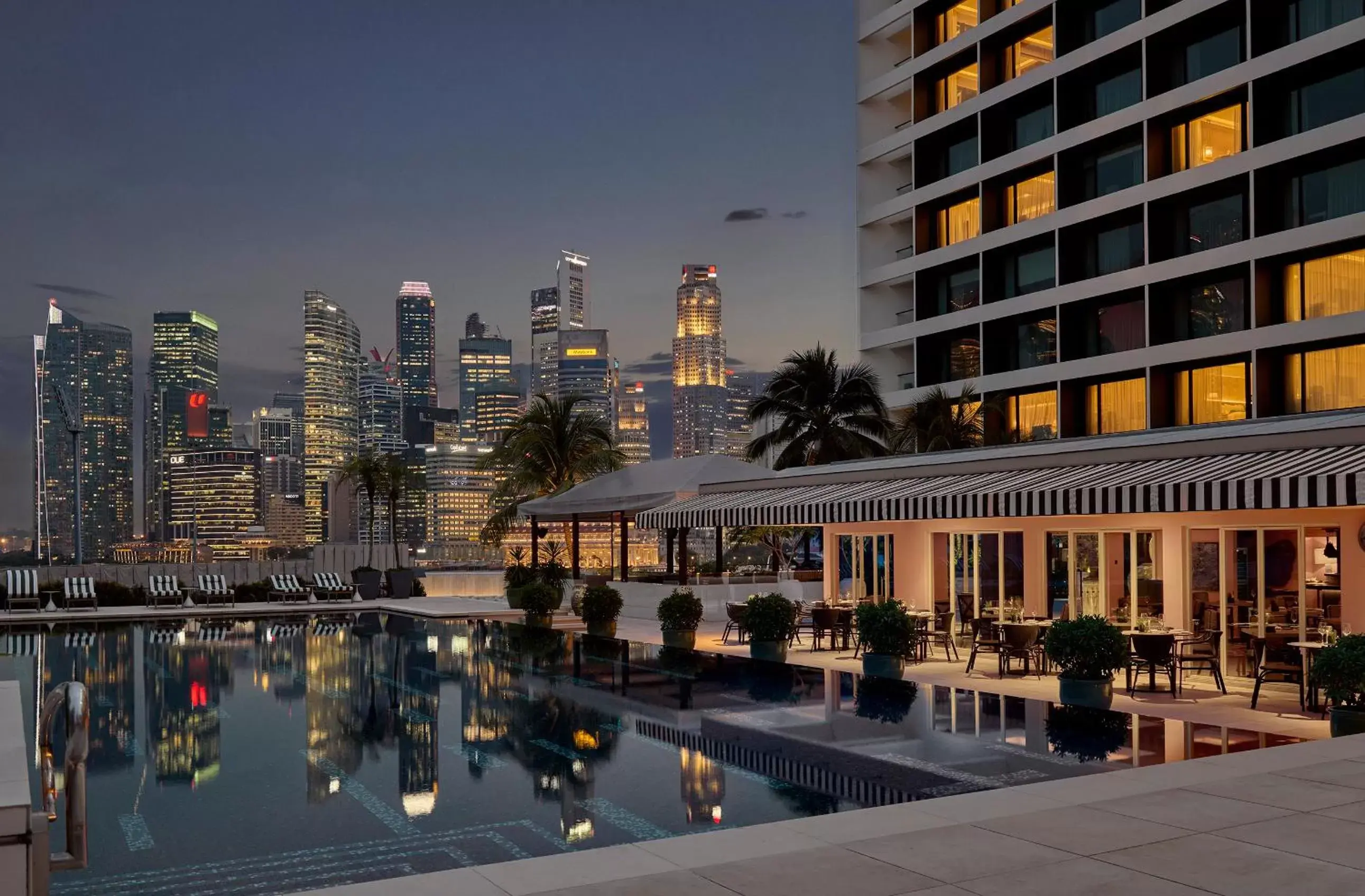 View (from property/room) in Mandarin Oriental, Singapore