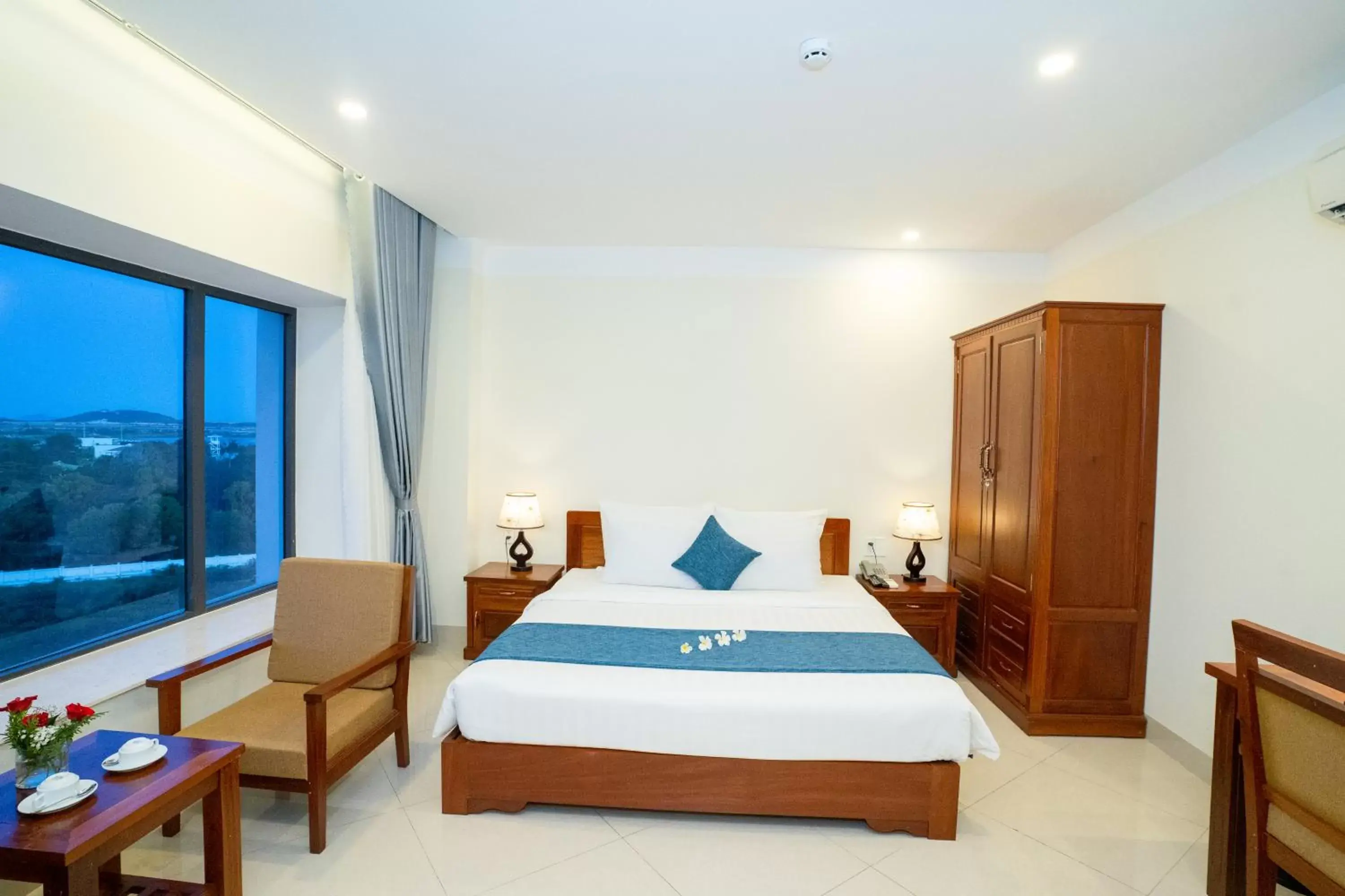 Bed in Navy Hotel Cam Ranh