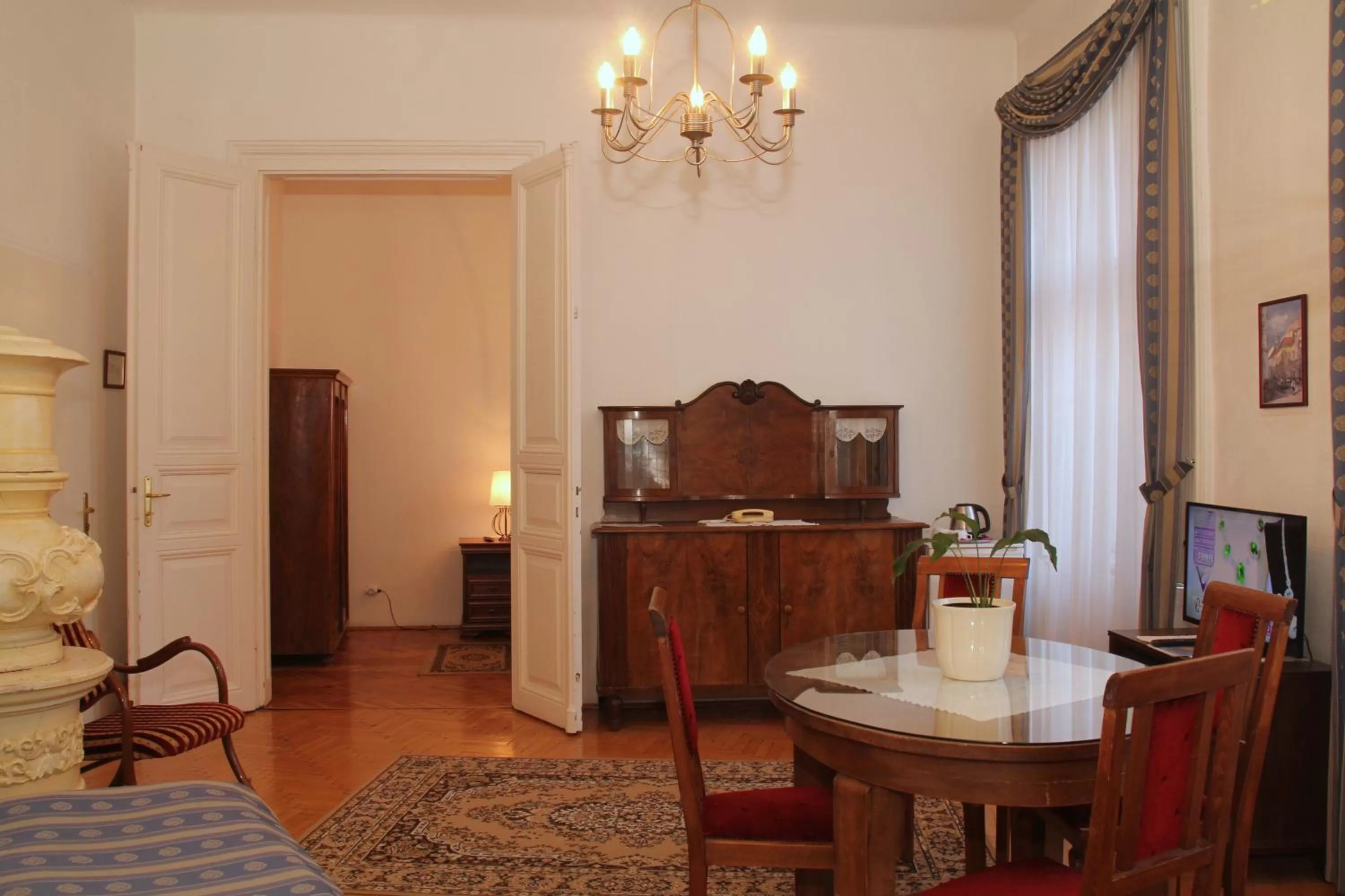 Living room in Kalvin House Budapest