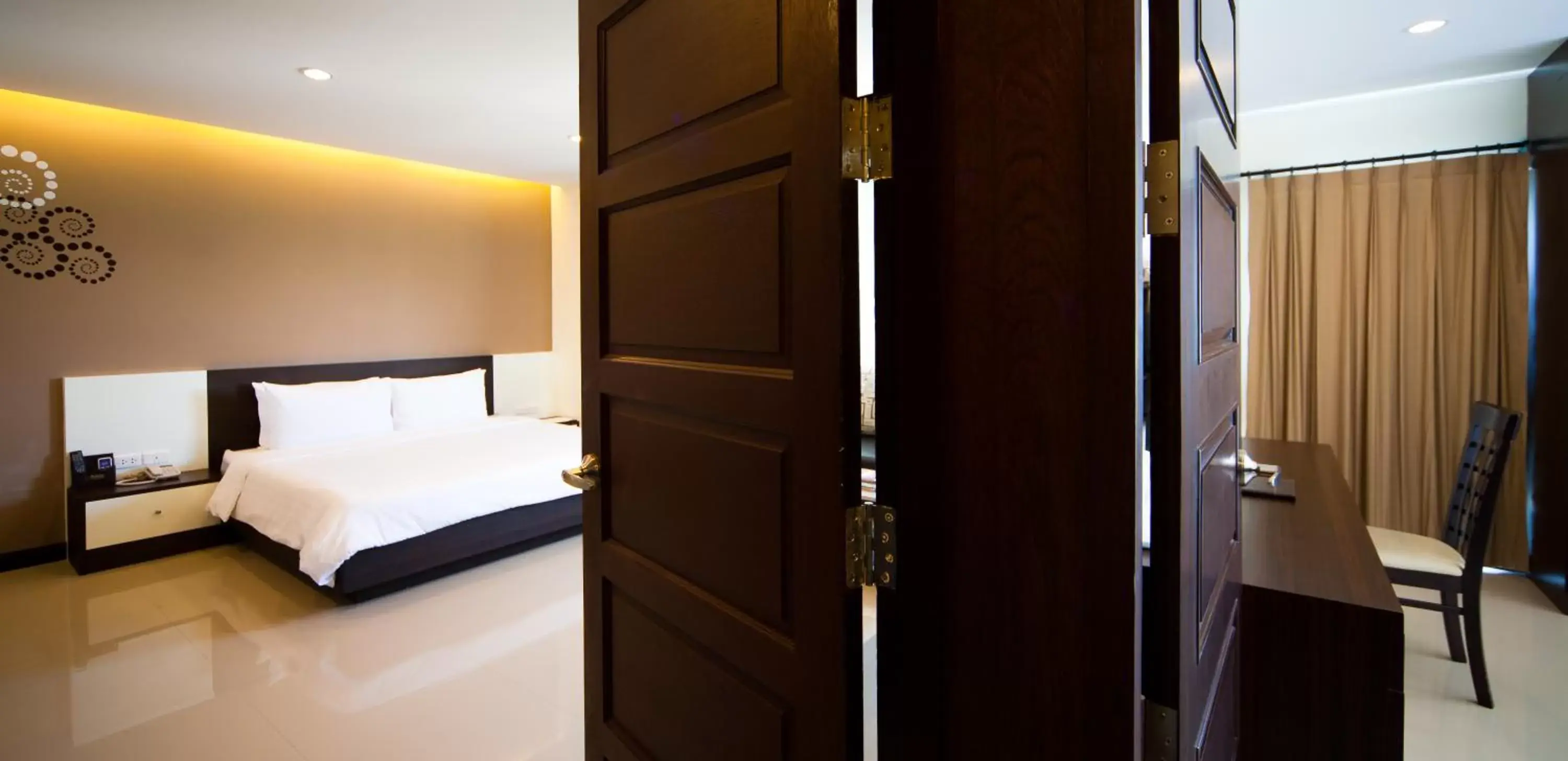 Bedroom, Bed in Phavina Hotel Rayong SHA Extra Plus Bedroom, Bed in Phavina Hotel Rayong SHA Extra Plus