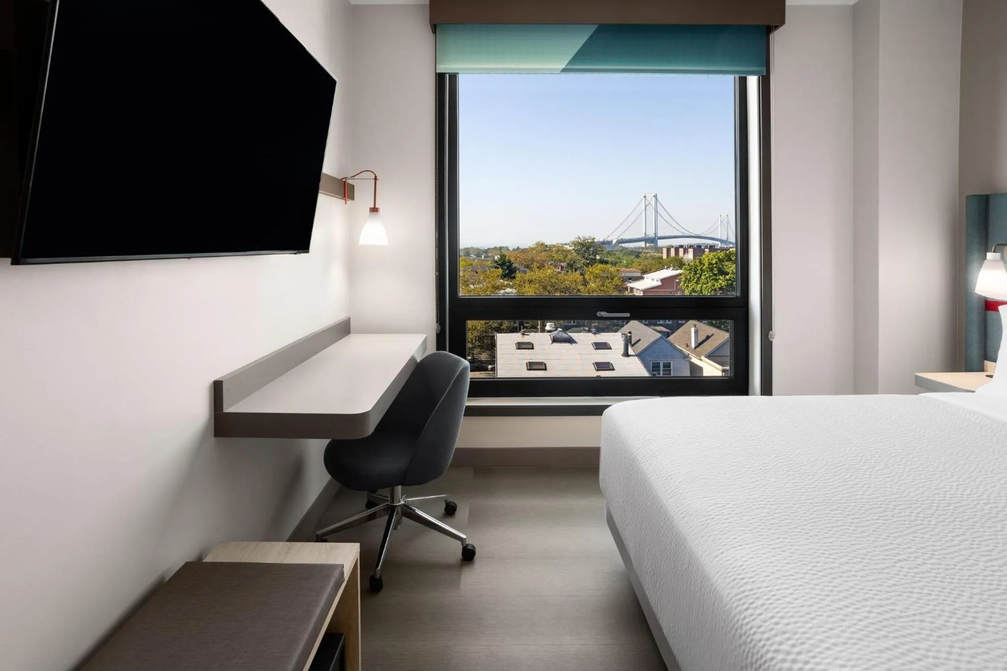 Photo of the whole room, Bed in avid hotels - Brooklyn Dyker Heights by IHG