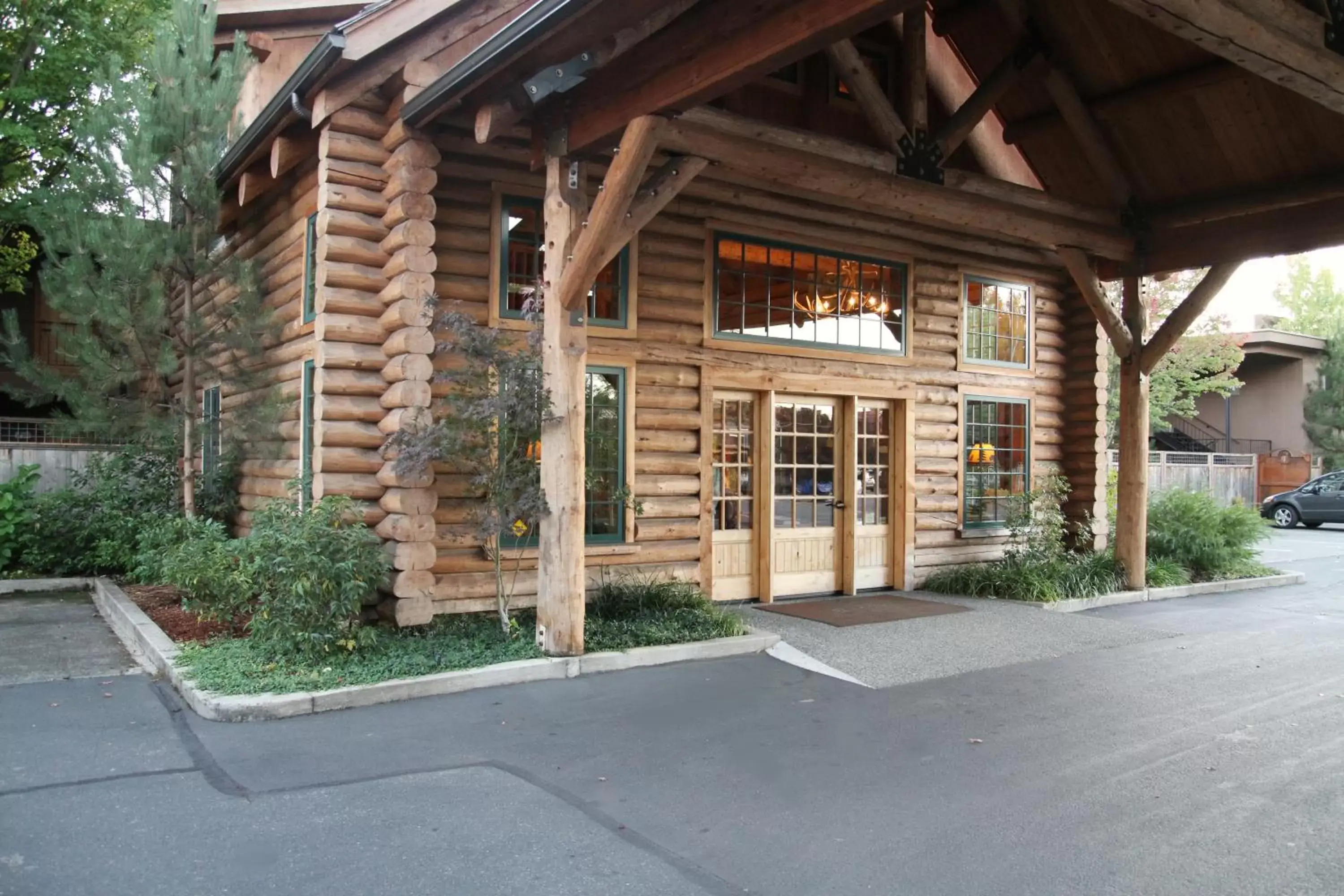 Facade/entrance, Property Building in The Lodge at Riverside