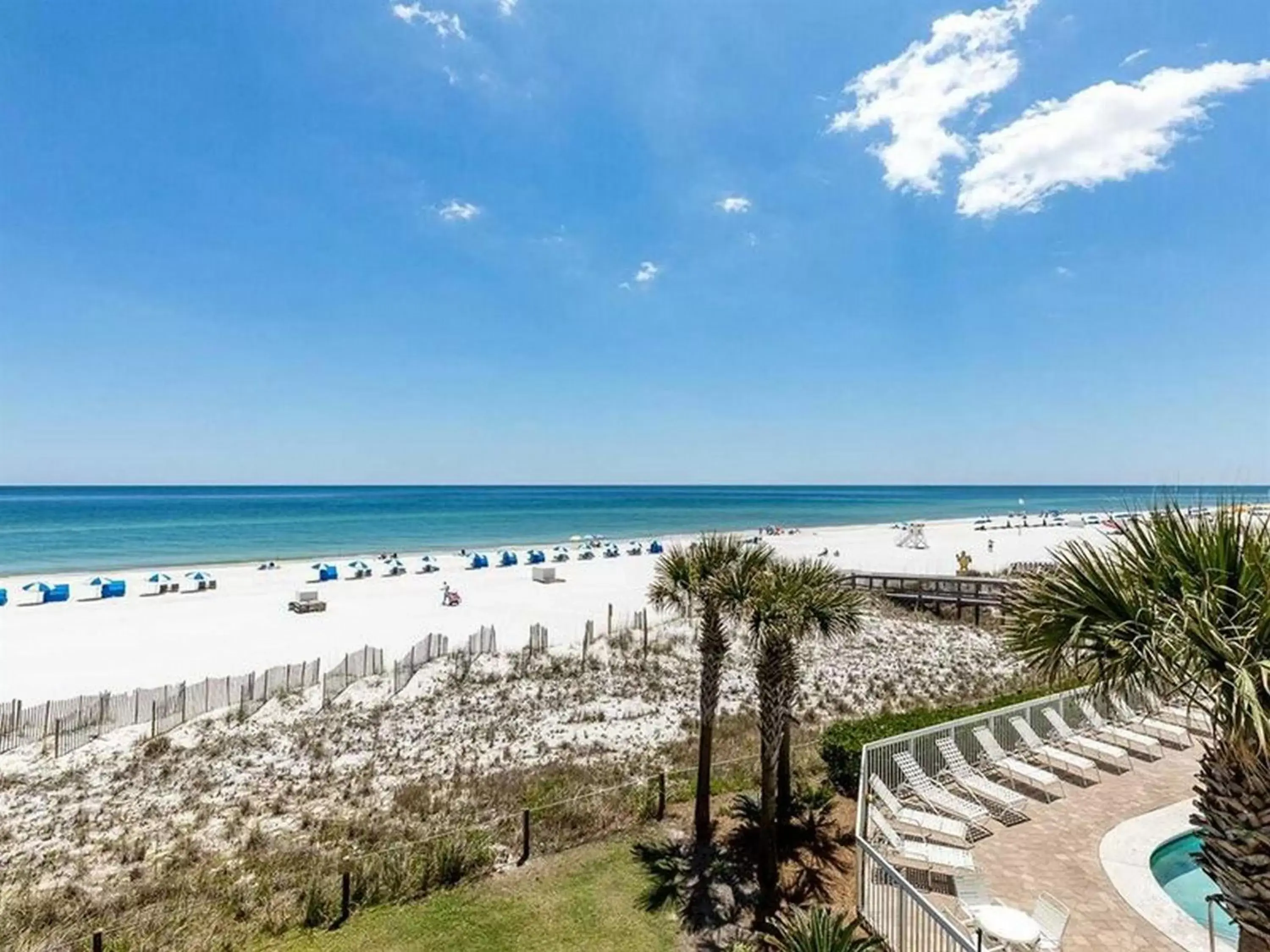 Beach in Seaside Beach and Racquet Club Condos II