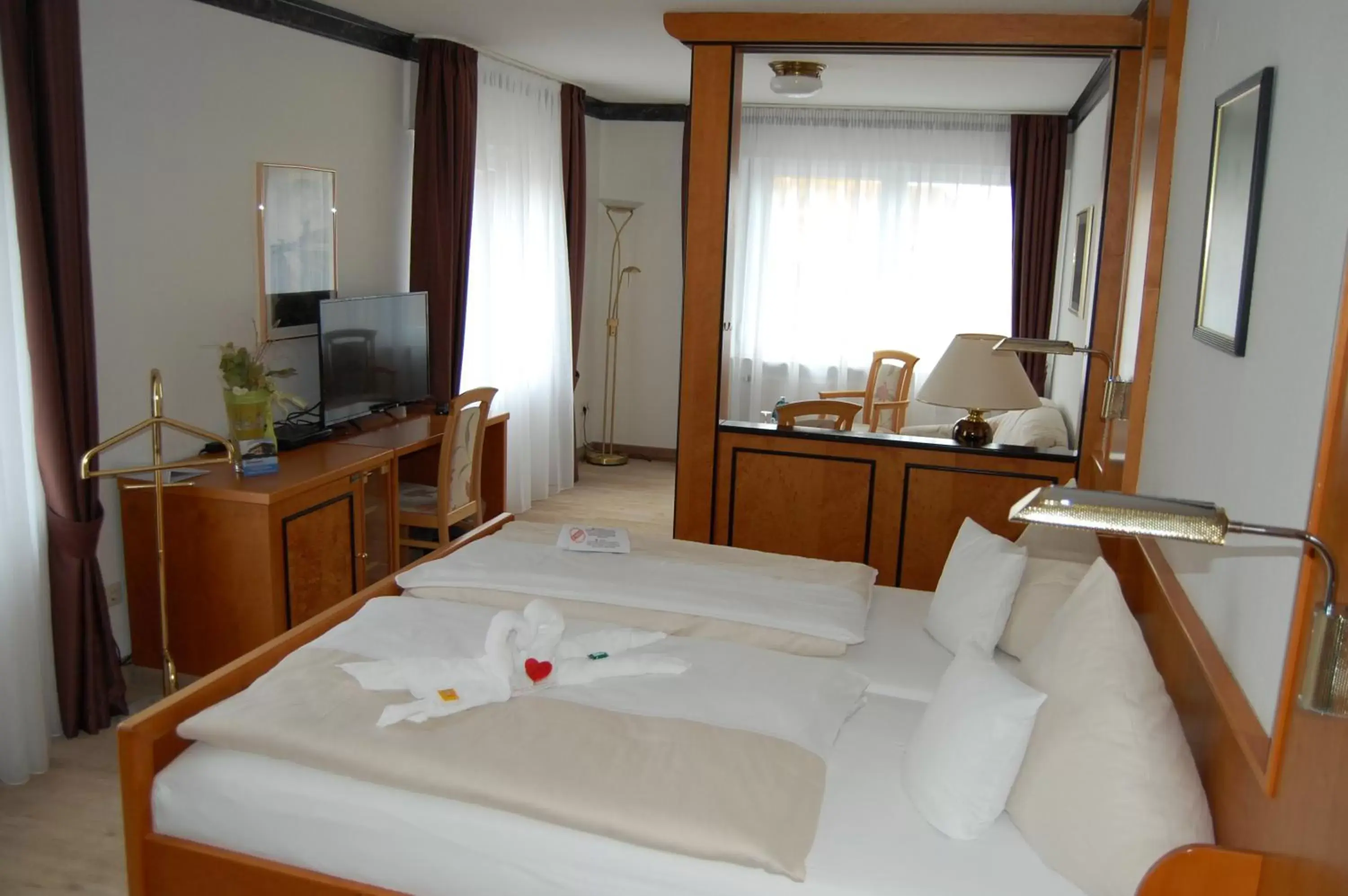 Photo of the whole room, Bed in Hotel Friesengeist