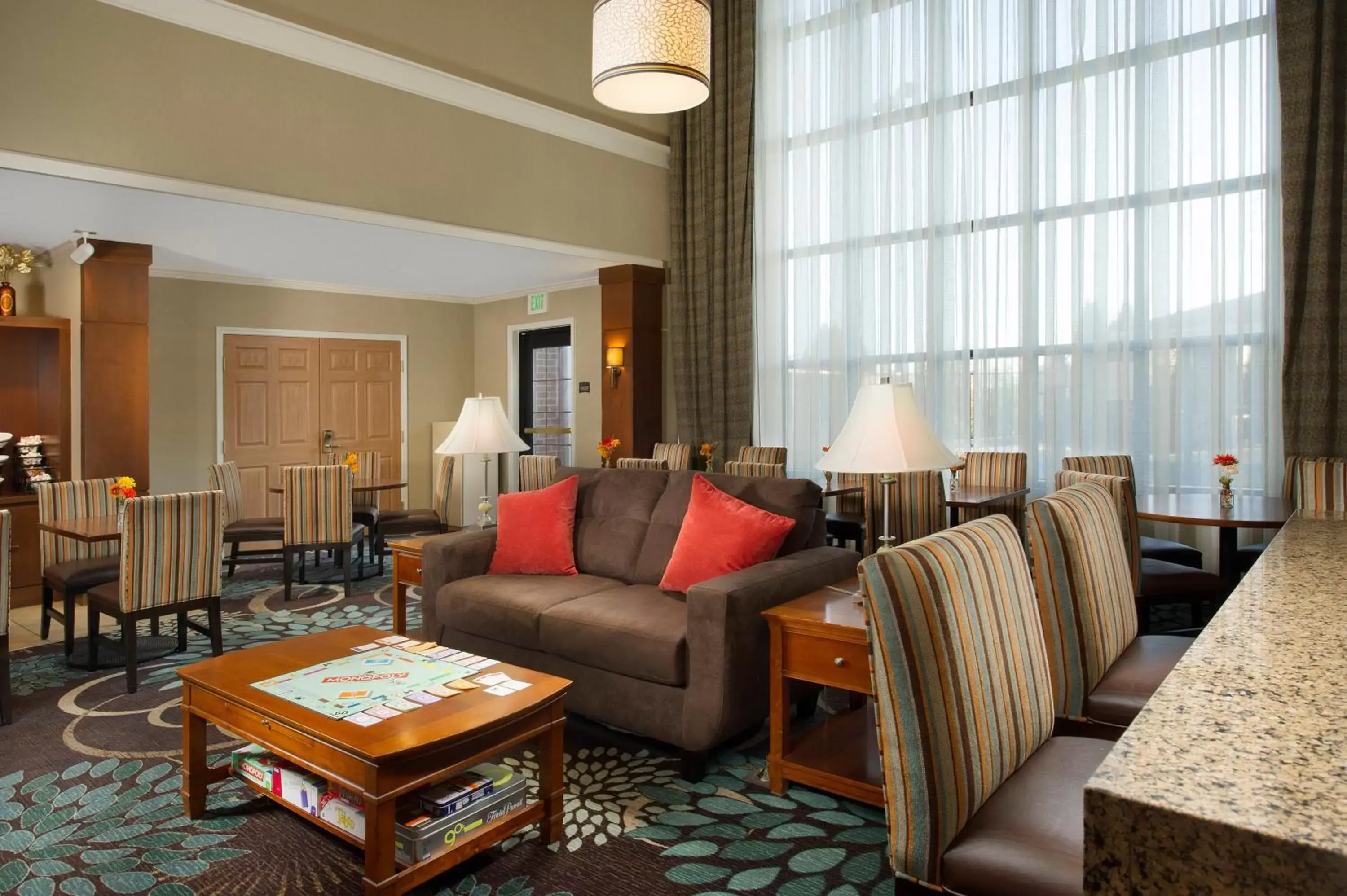 Property building, Seating Area in Staybridge Suites Baltimore BWI Airport, an IHG Hotel