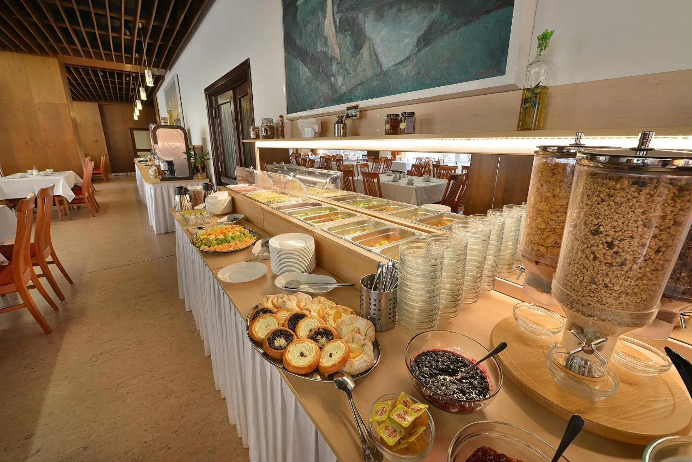 Buffet breakfast in Hotel Grand Litava Beroun