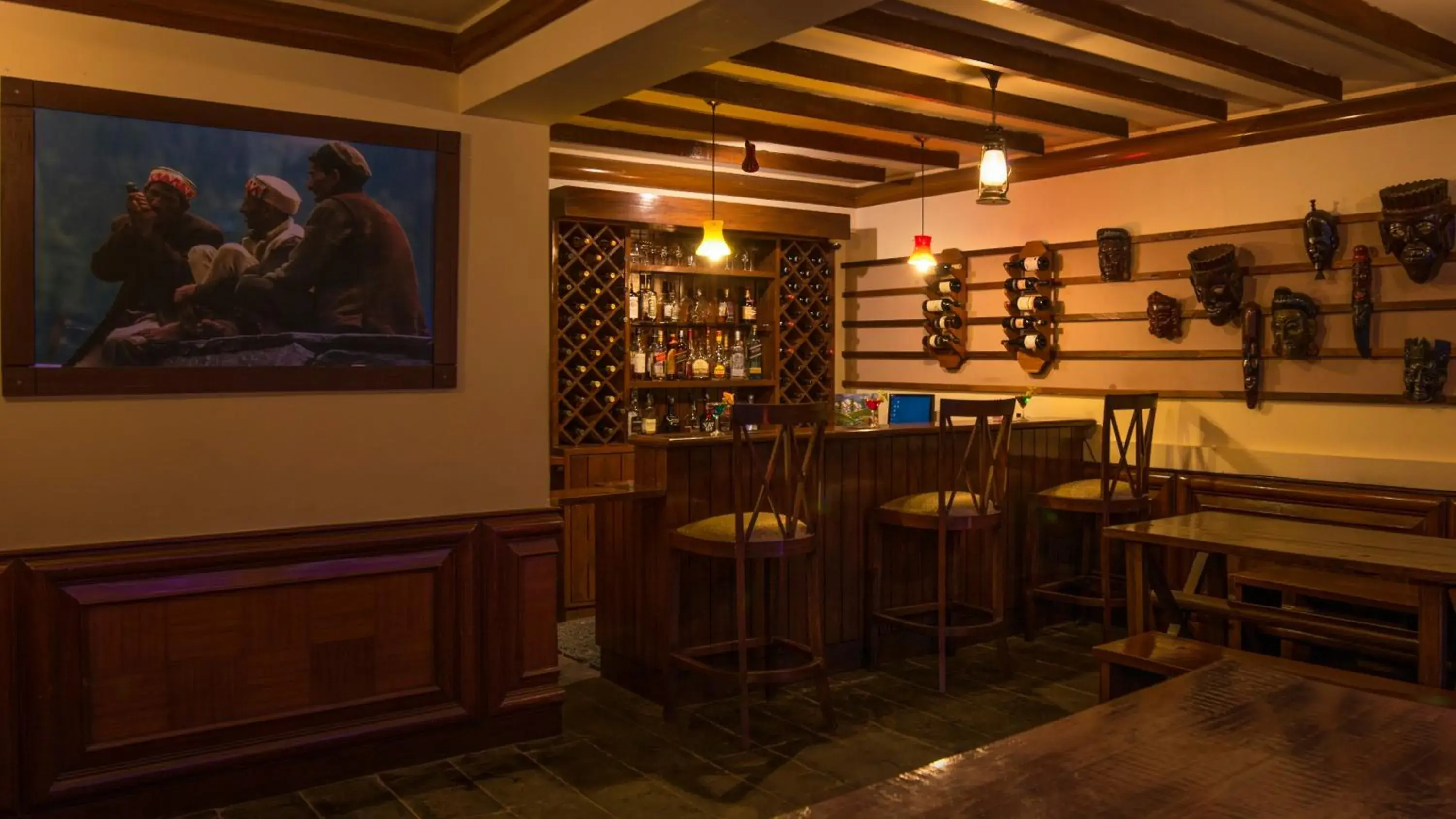 Lounge or bar in Solang Valley Resort