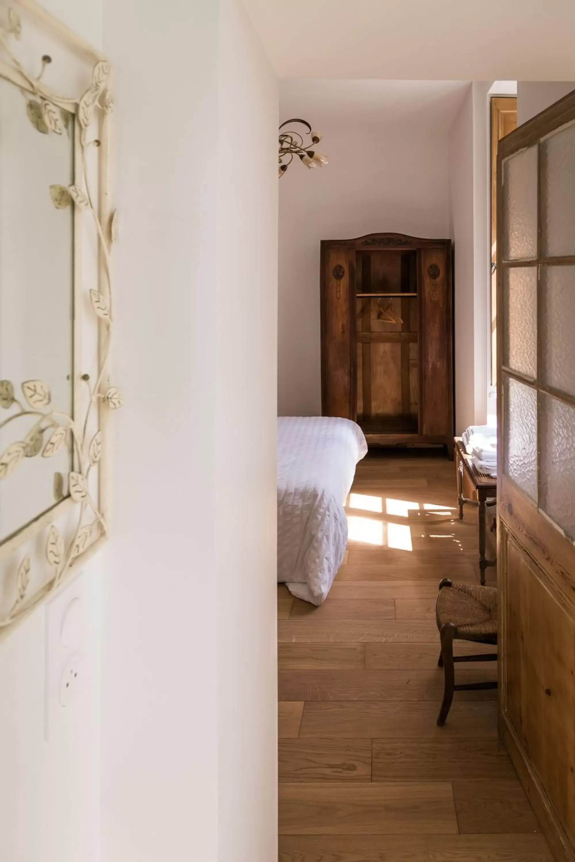 Bedroom, Bed in La Houache Chambres d'Hôtes