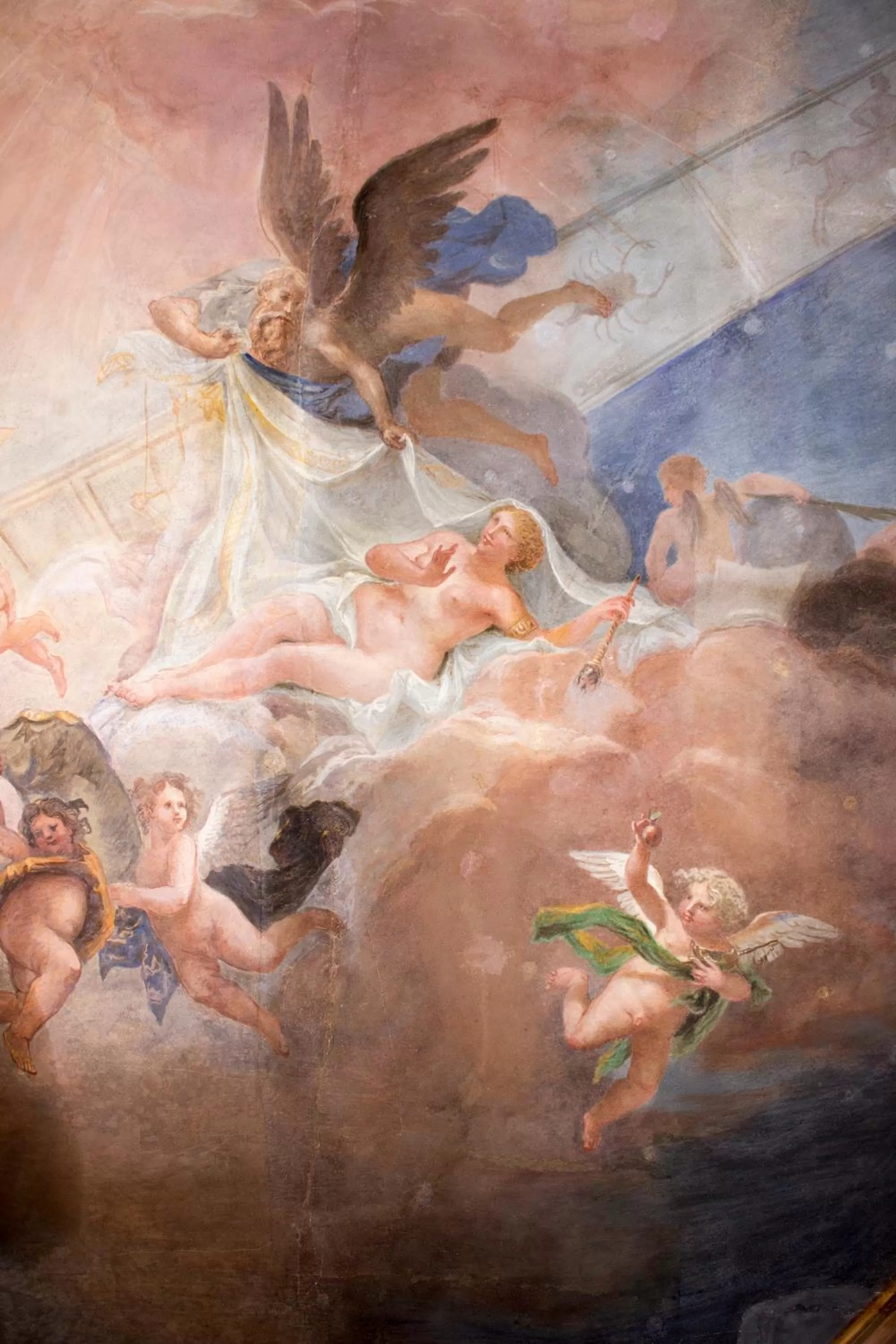 Decorative detail in Ca' Bonfadini Historic Experience