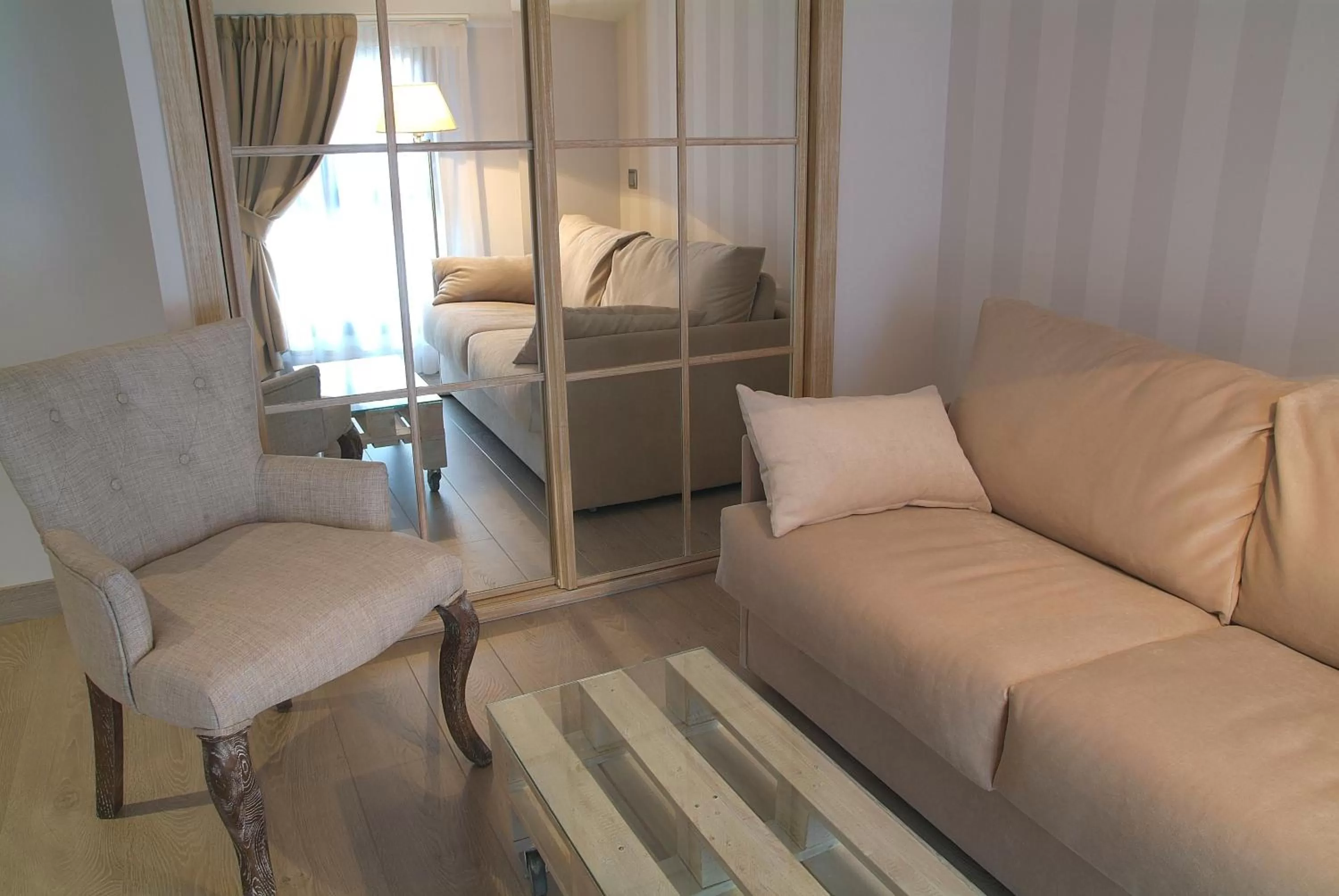 Seating area in Le Petit Boutique Hotel