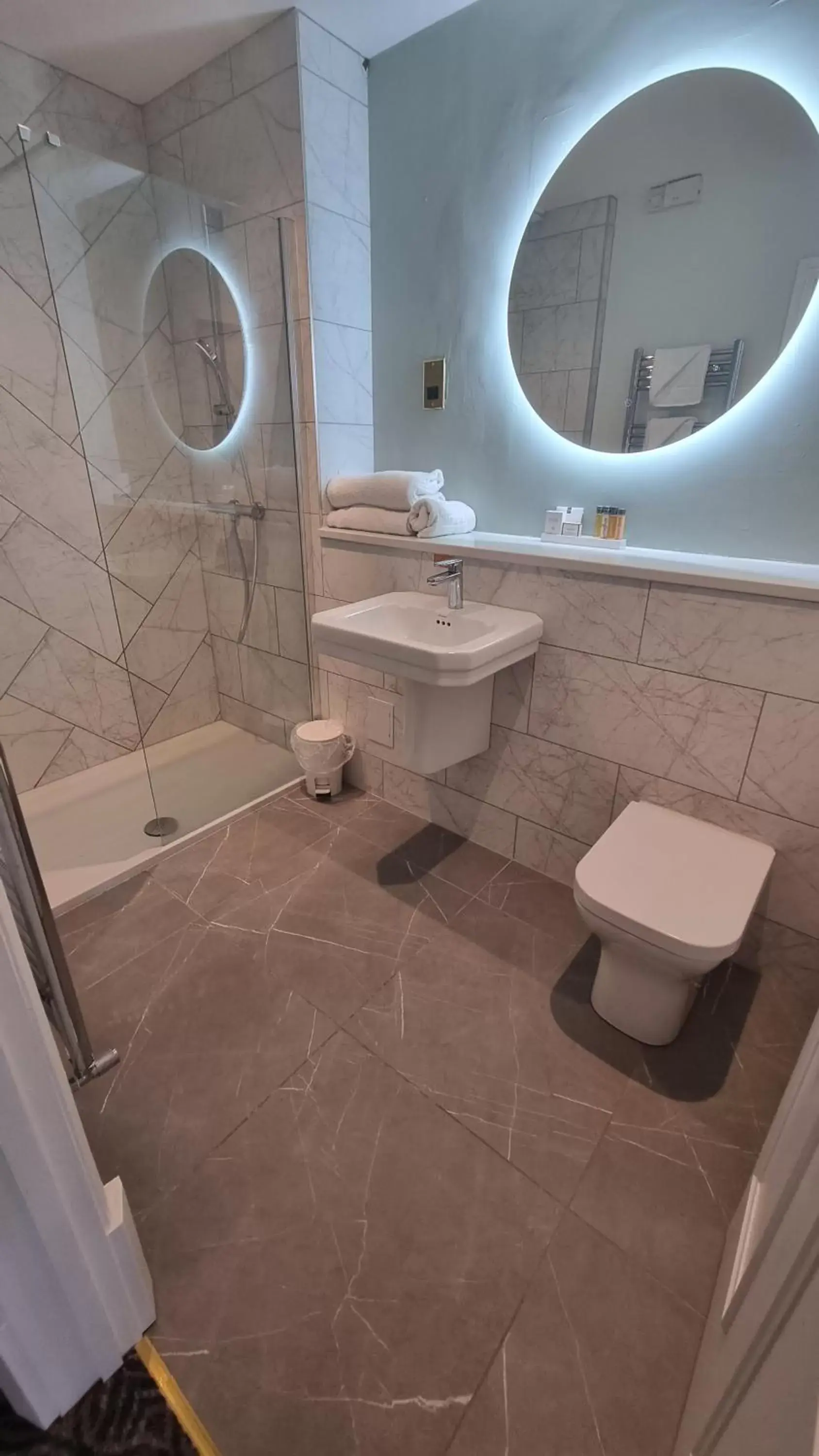 Shower, Bathroom in Makeney Hall Hotel