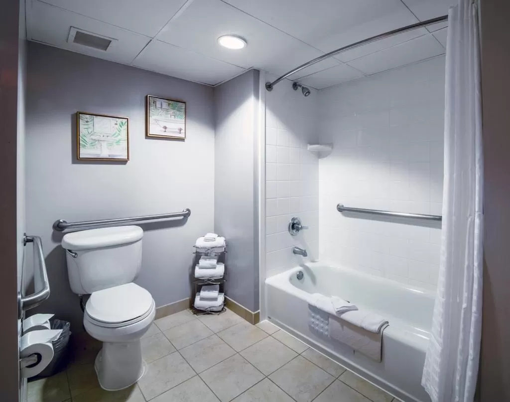 Bathroom in Country Inn & Suites by Radisson, Ontario at Ontario Mills, CA