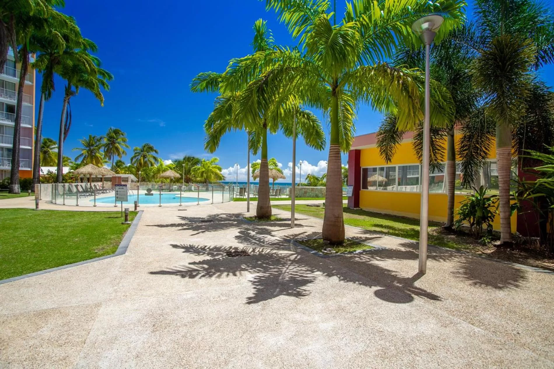 Swimming pool in Zenitude Hôtel Résidences Le Salako